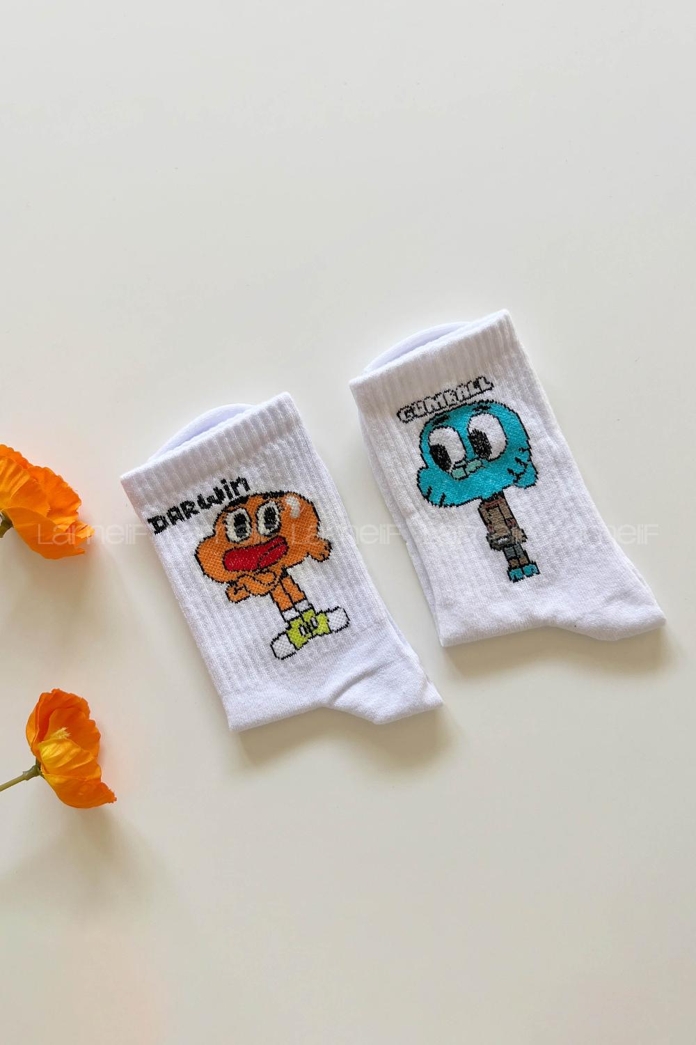 Lamelif Gumball Darvin Kolej Çorap