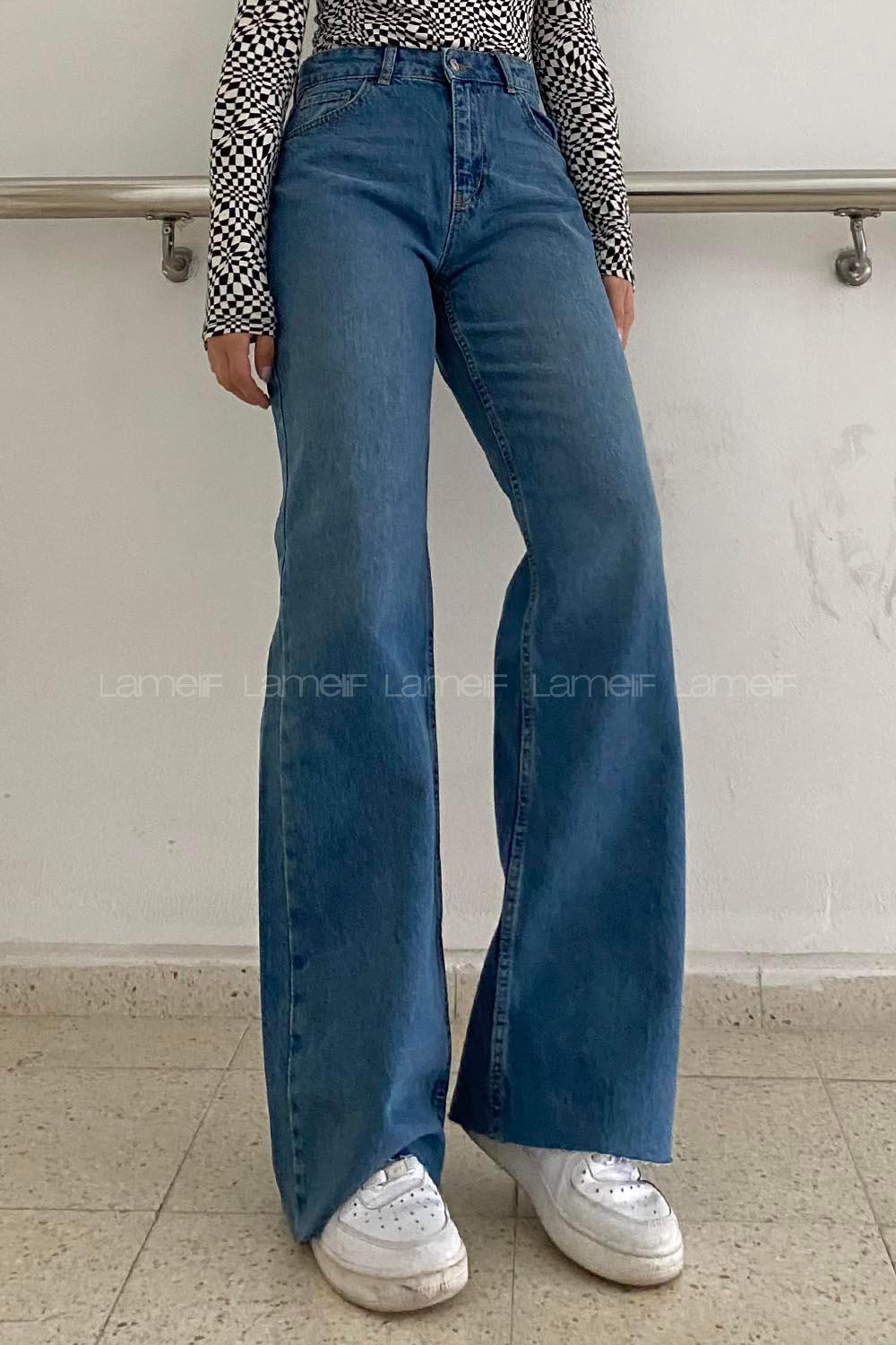Lamelif Wıde Leg Jean