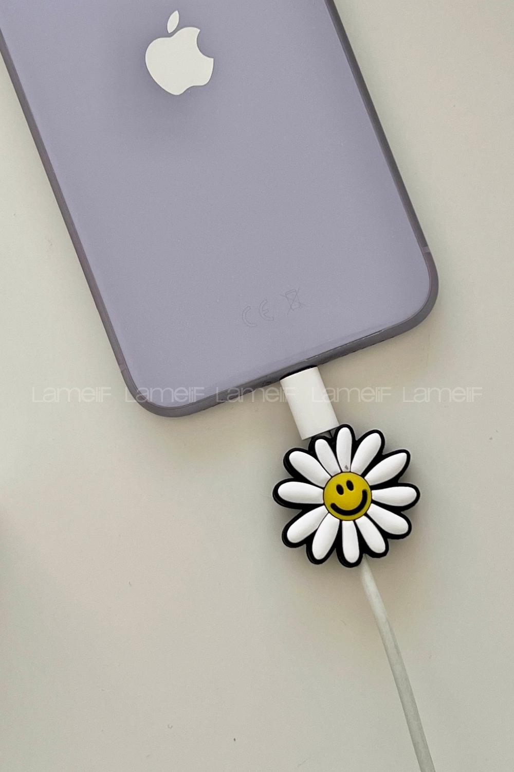 Lamelif  Sevimli Papatya Kablo Koruyucu