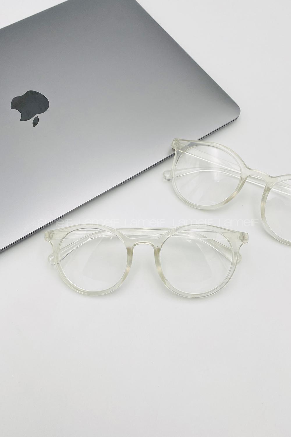 Lamelif Ayris -Şeffaf Çerçeve Şeffaf Cam- Güneş Gözlüğü