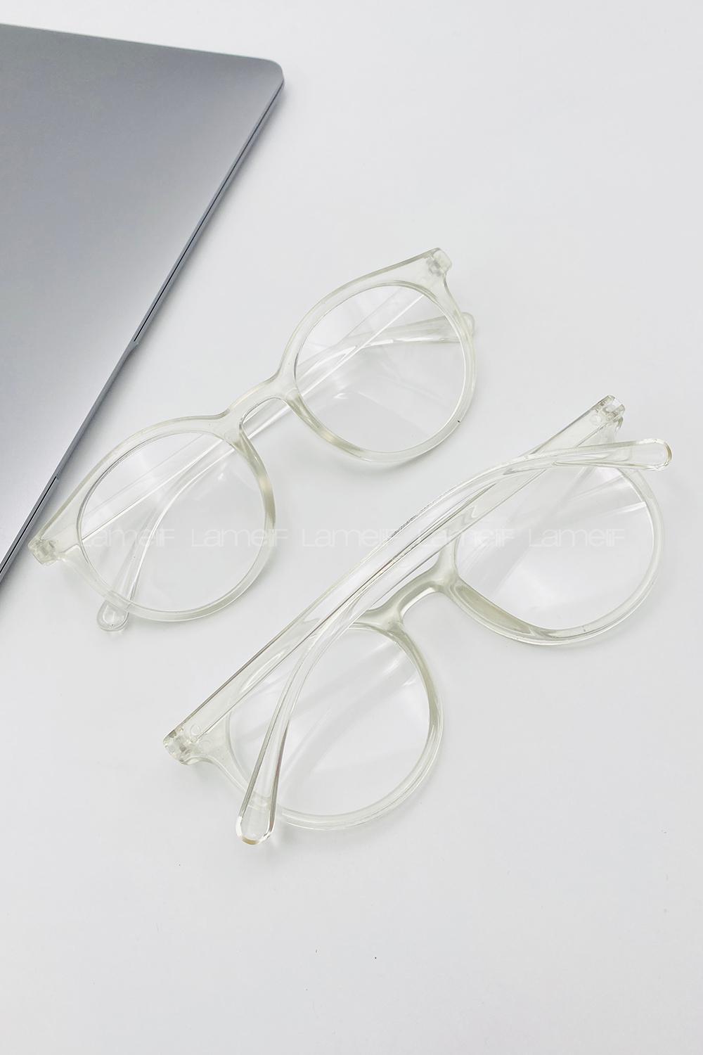 Lamelif Ayris -Şeffaf Çerçeve Şeffaf Cam- Güneş Gözlüğü