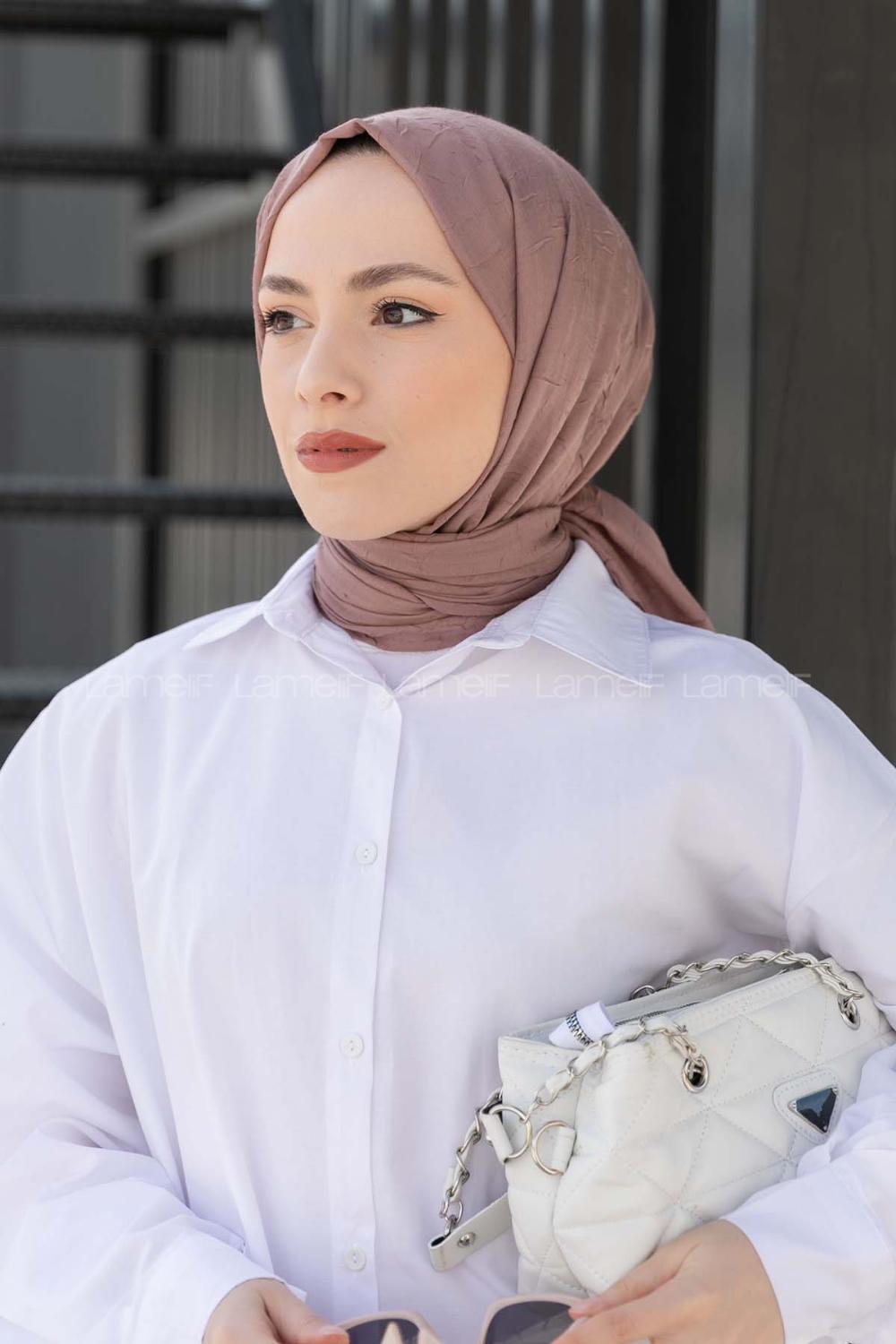 Lamelif Bambu Şal Soft Gül