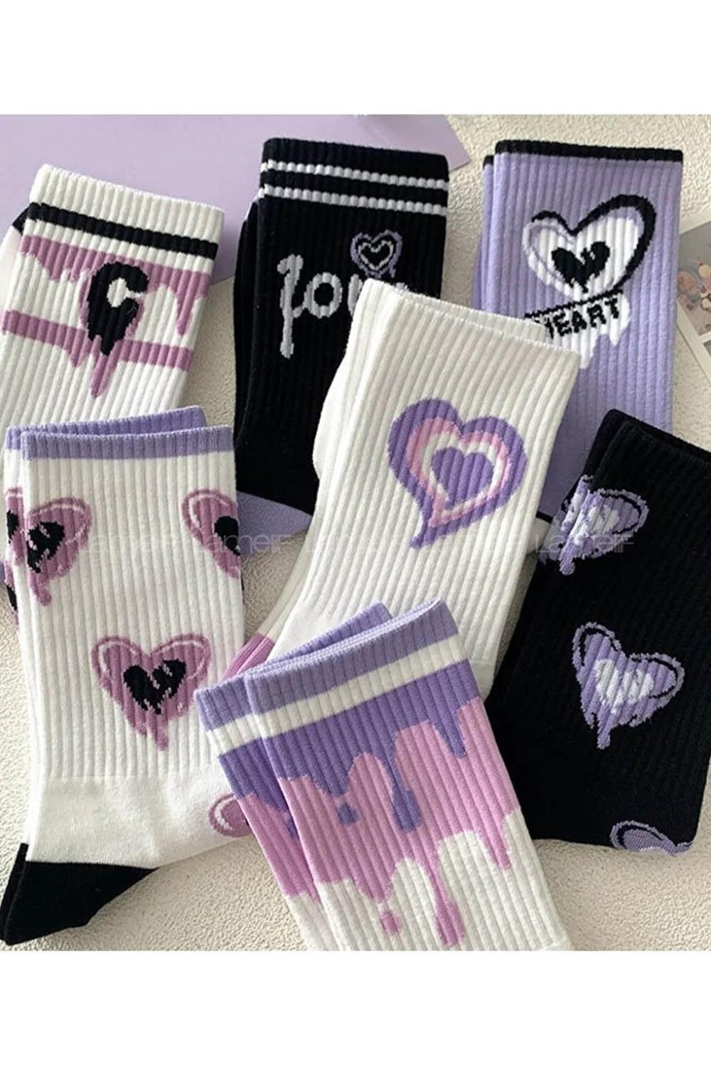 Lamelif 7li  Kolej Çorap