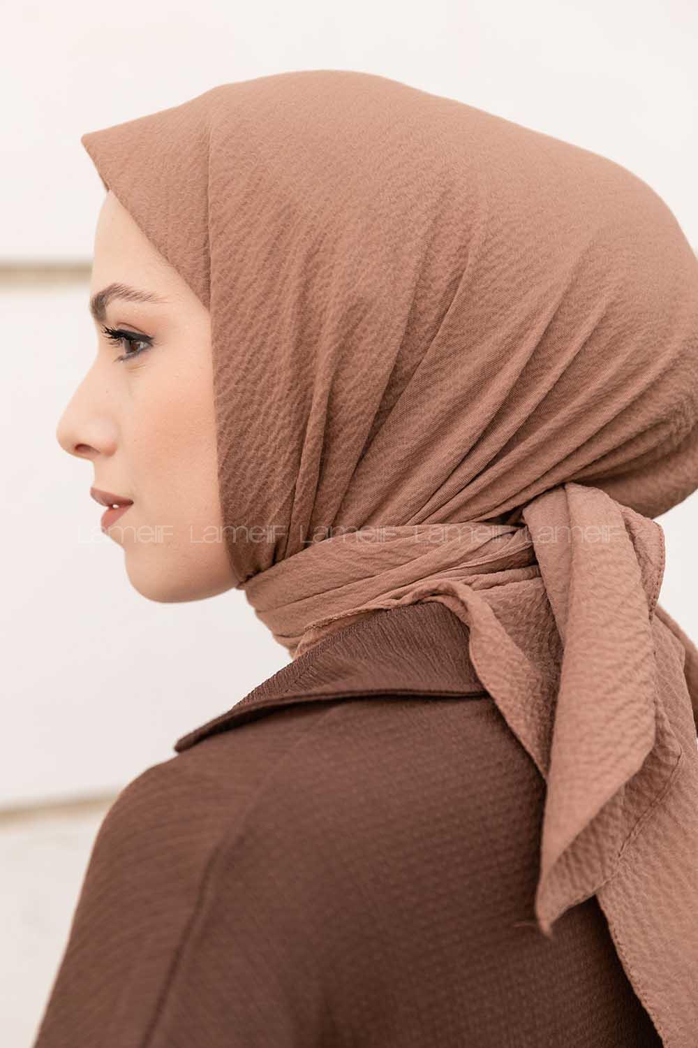 Lamelif Mio Caz Eşarp Camel