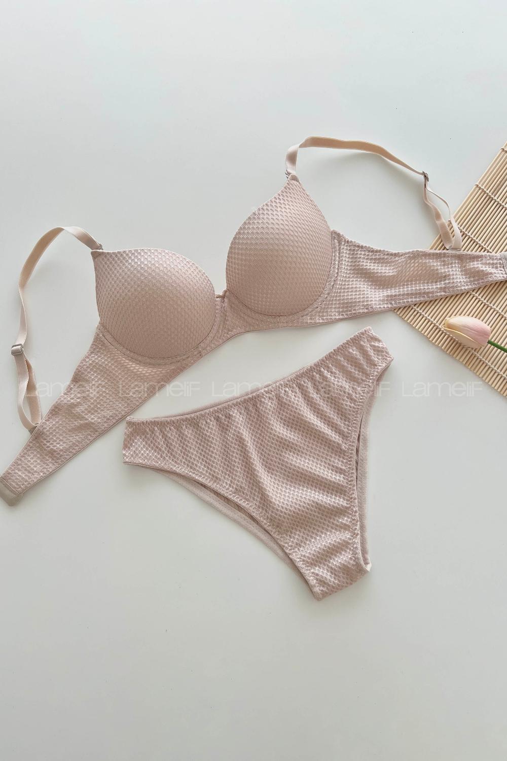 Skin Cotton Fabric Underwire Support Bralet