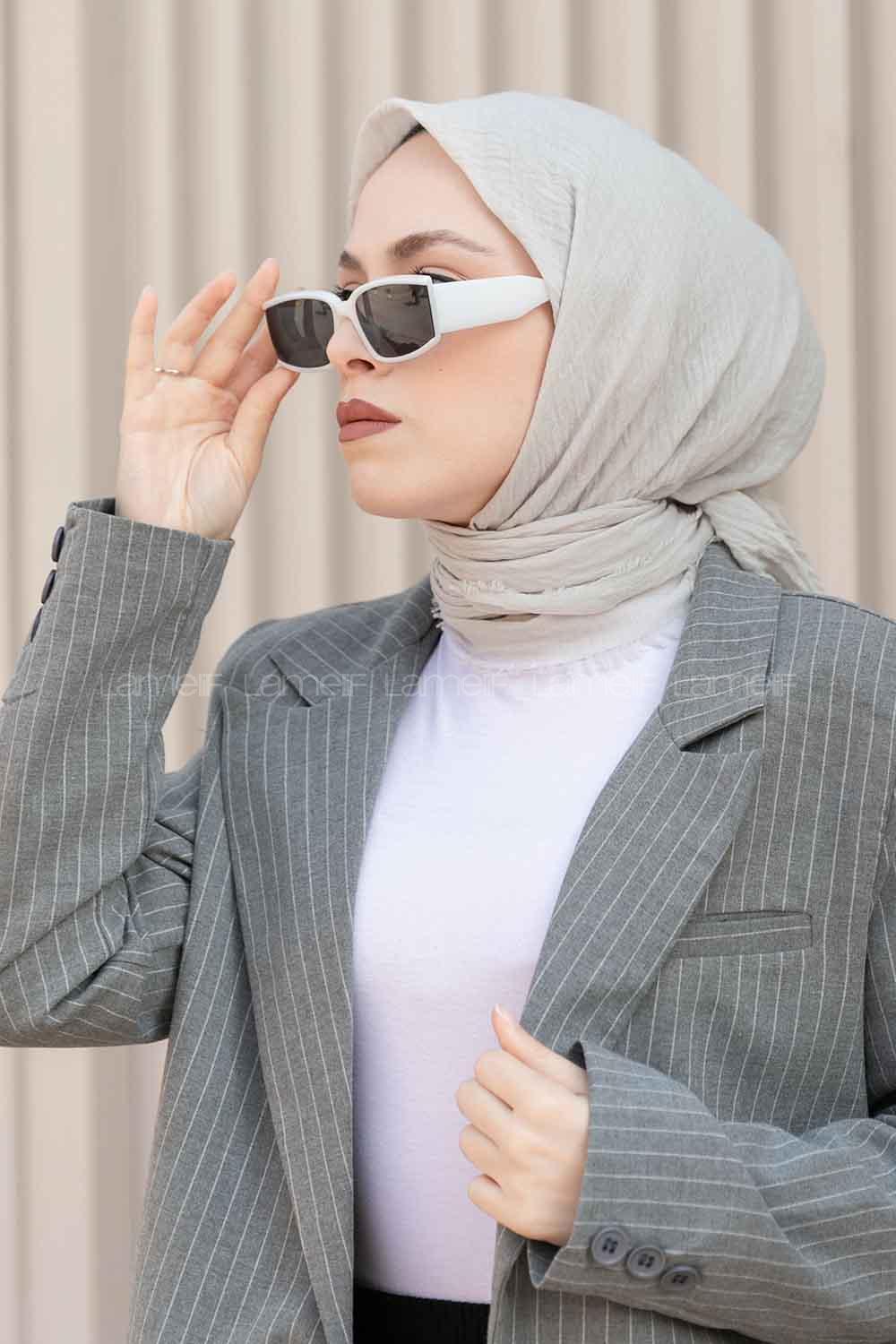 Lamelif Bürümcük Eşarp Taş