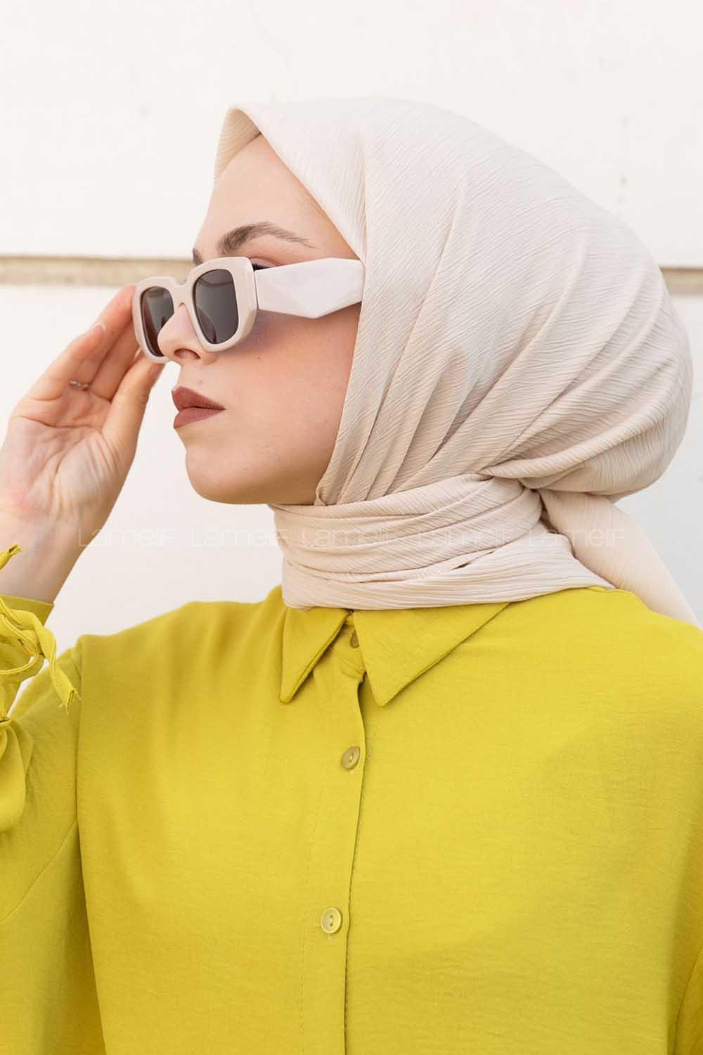 Lamelif Krimkıl Eşarp Bej