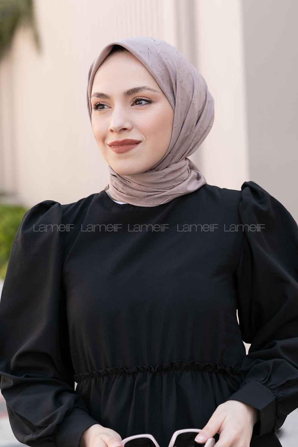 Lamelif Bambu Eşarp Vizon