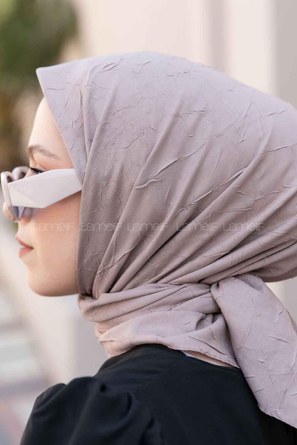 Lamelif Bambu Eşarp Vizon