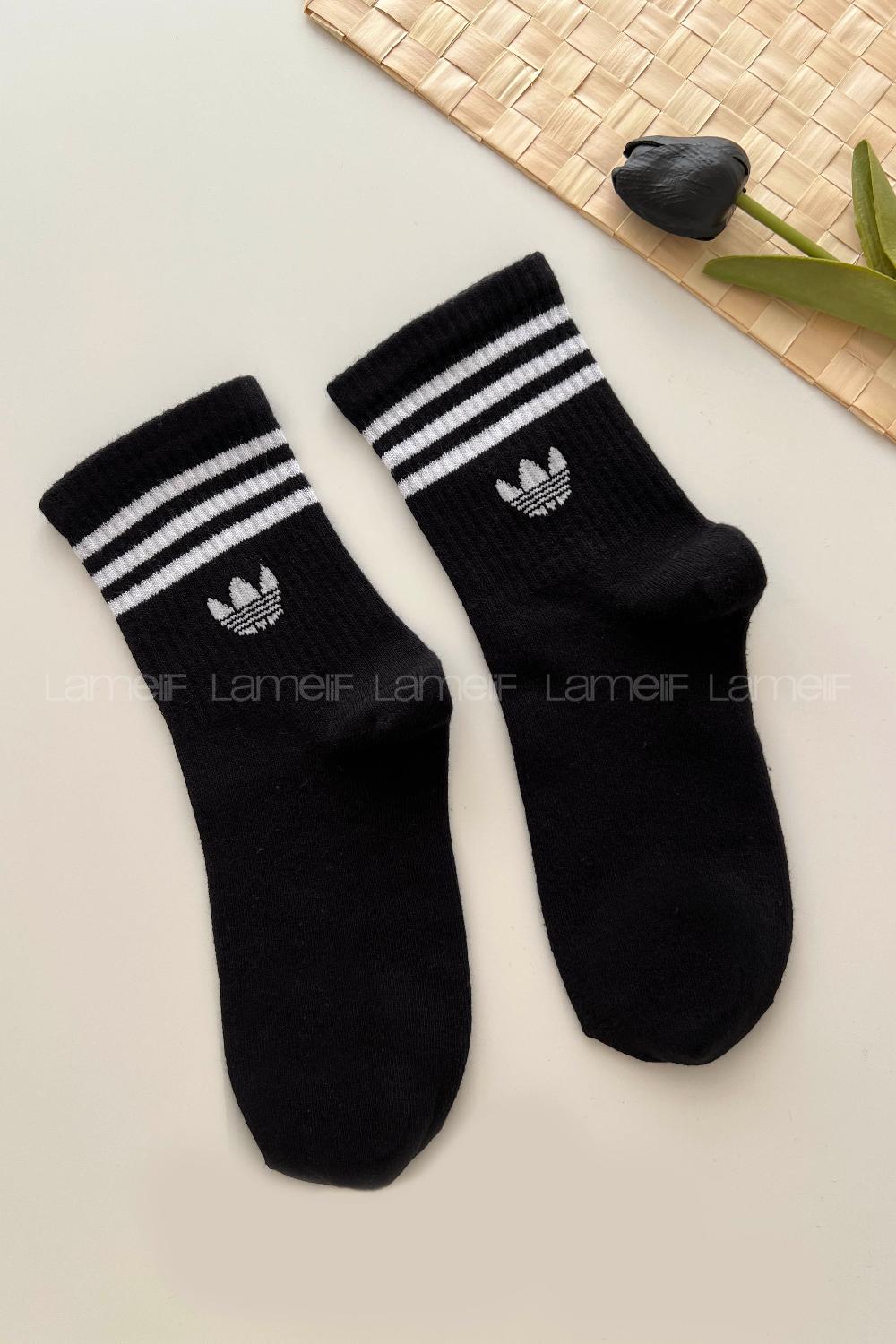 Lamelif Spor Çorap Beyaz