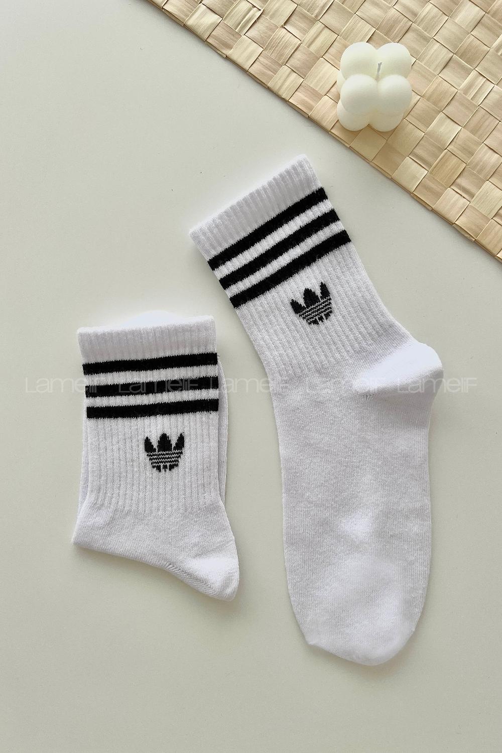 Lamelif Spor Çorap Beyaz