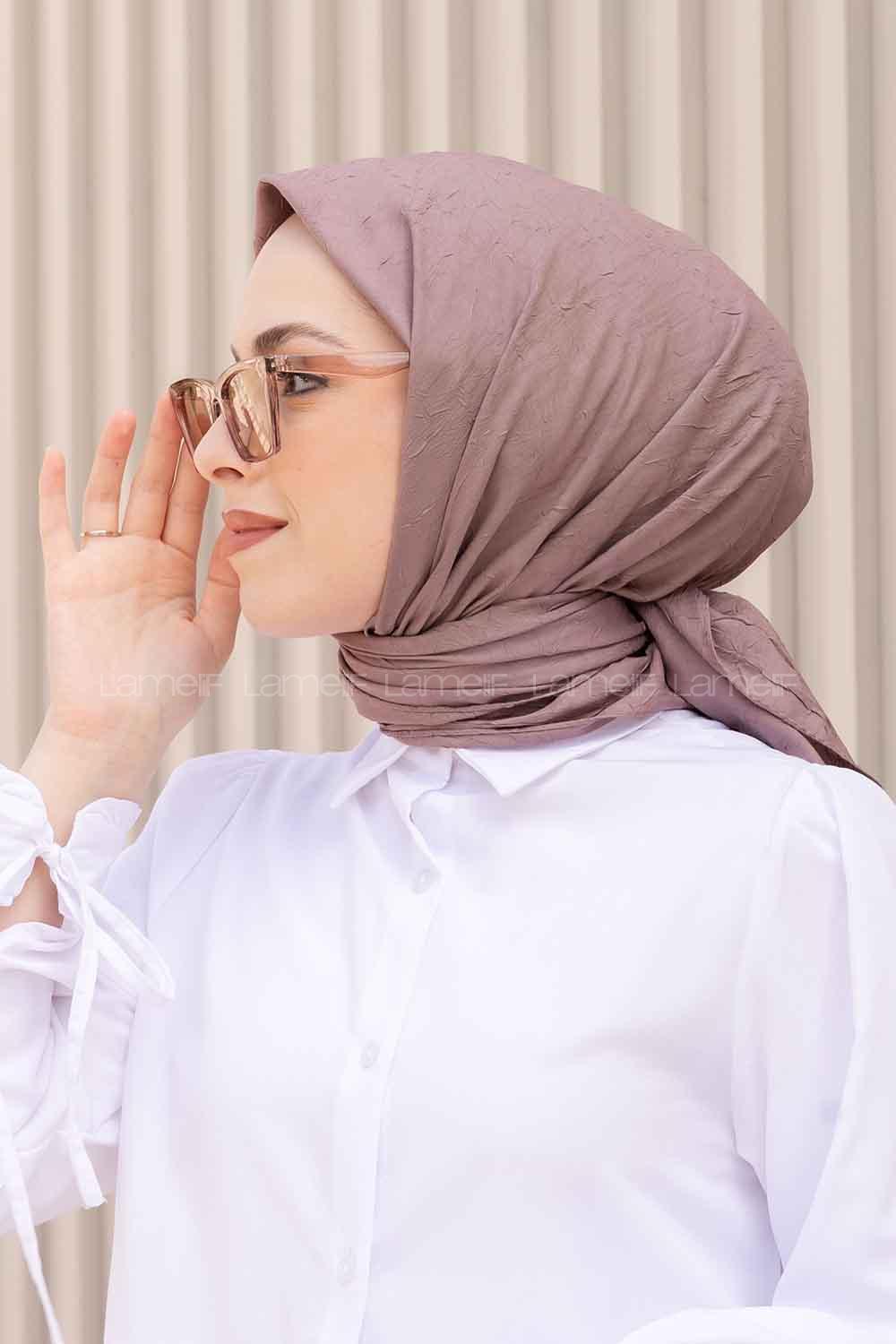 Lamelif Bambu Eşarp Soft Gül