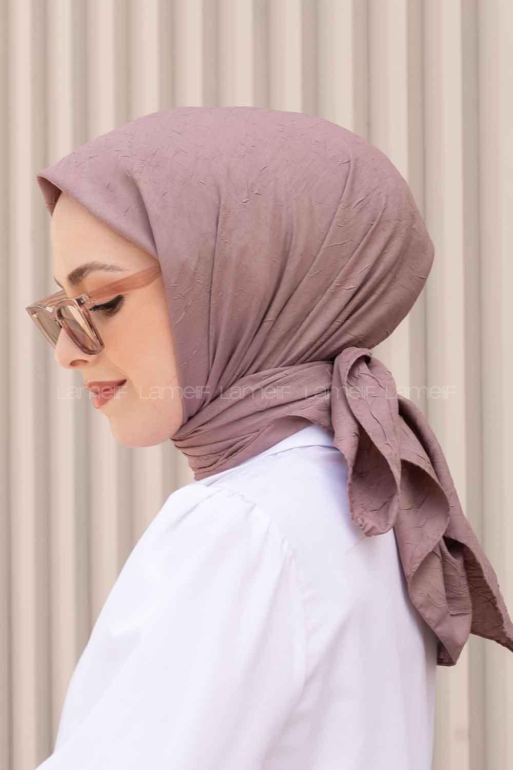 Lamelif Bambu Eşarp Soft Gül