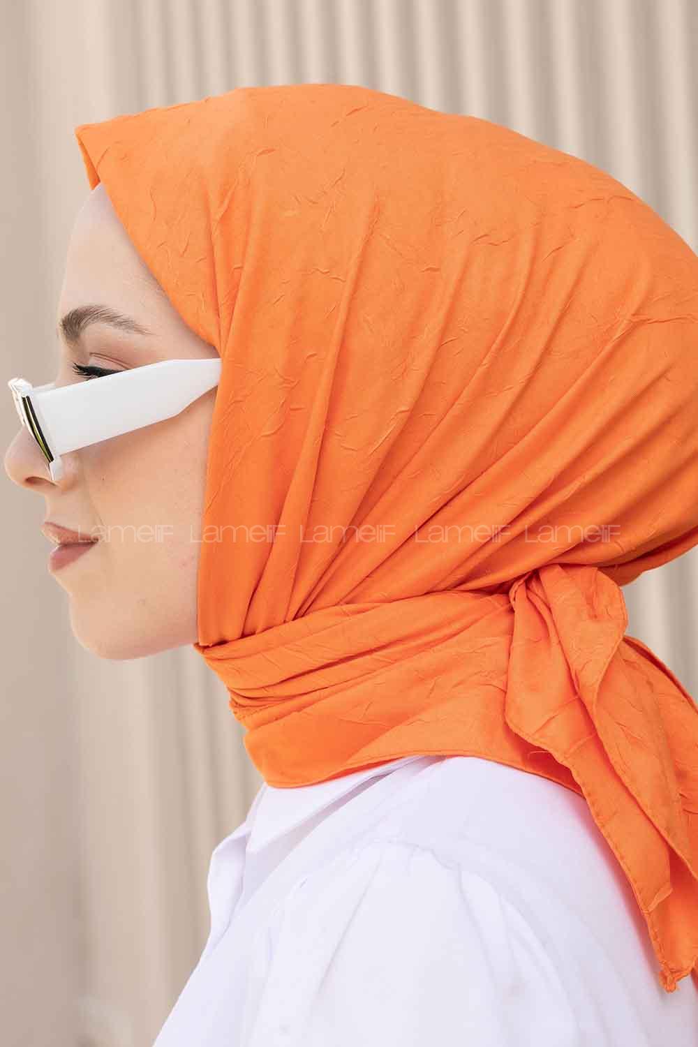 Lamelif Bambu Eşarp Turuncu