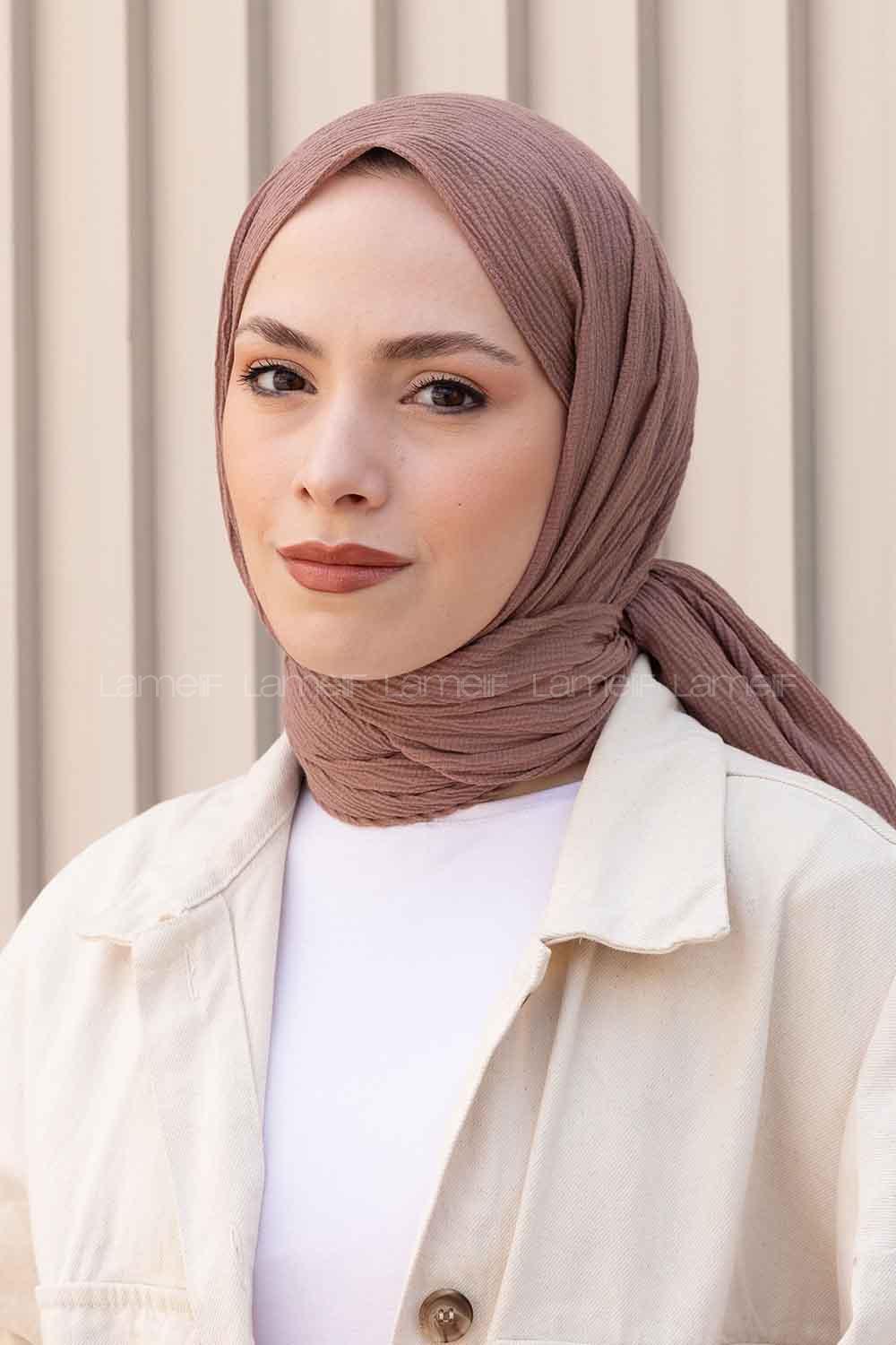 Lamelif Mio Caz Şal Gül Kurusu