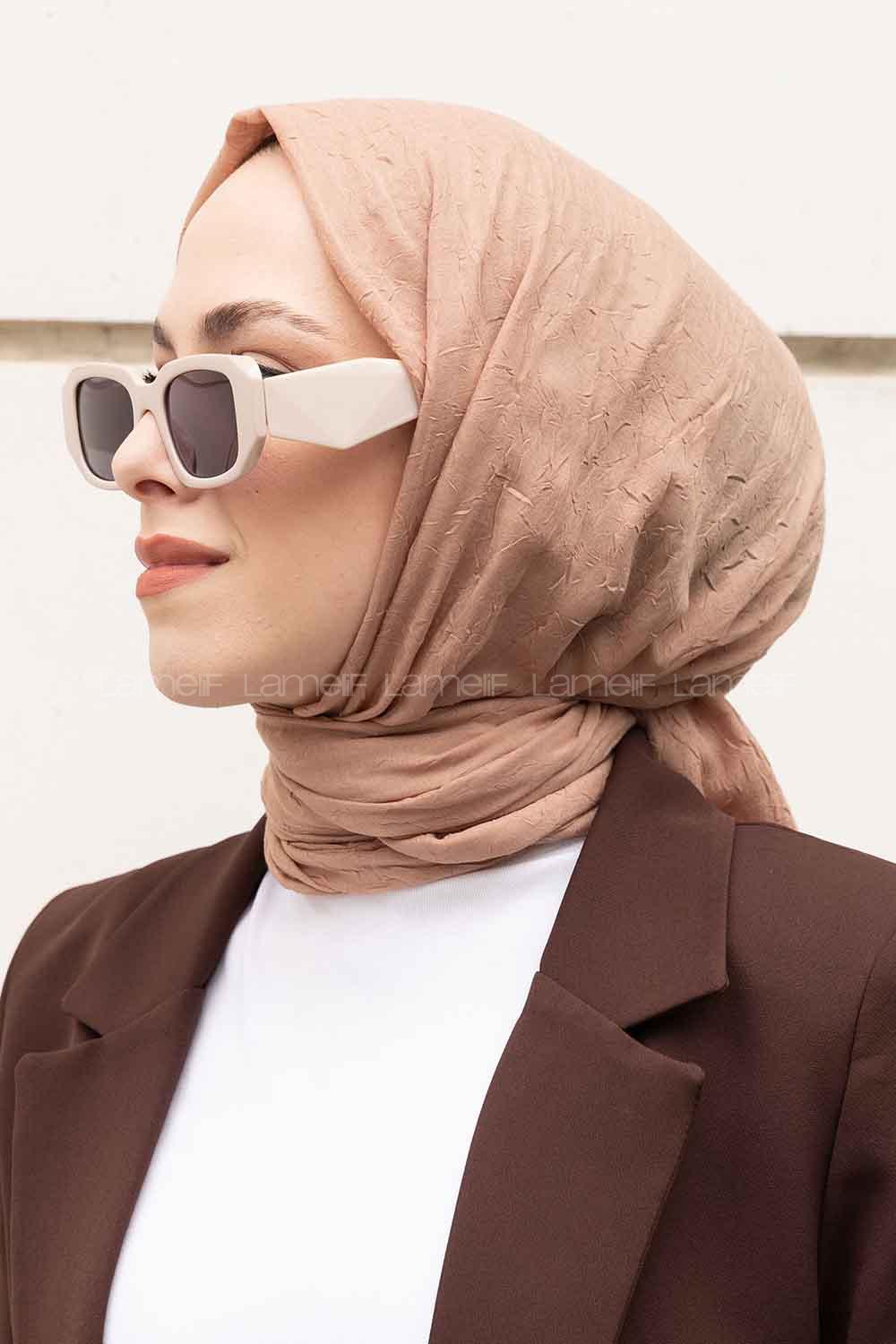 Lamelif Bambu Şal Kum Beji