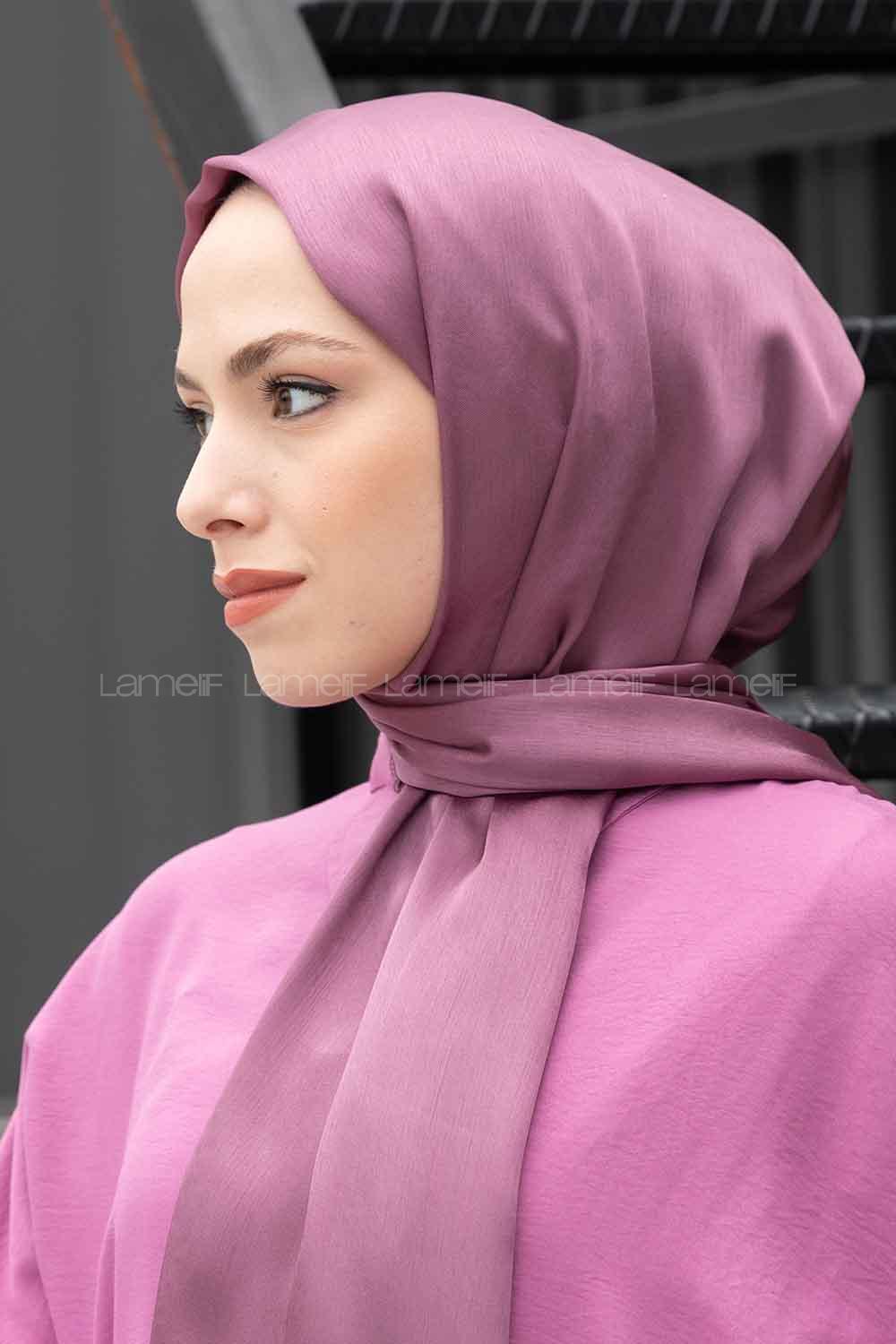 Lamelif Janjan Şal Eflatun