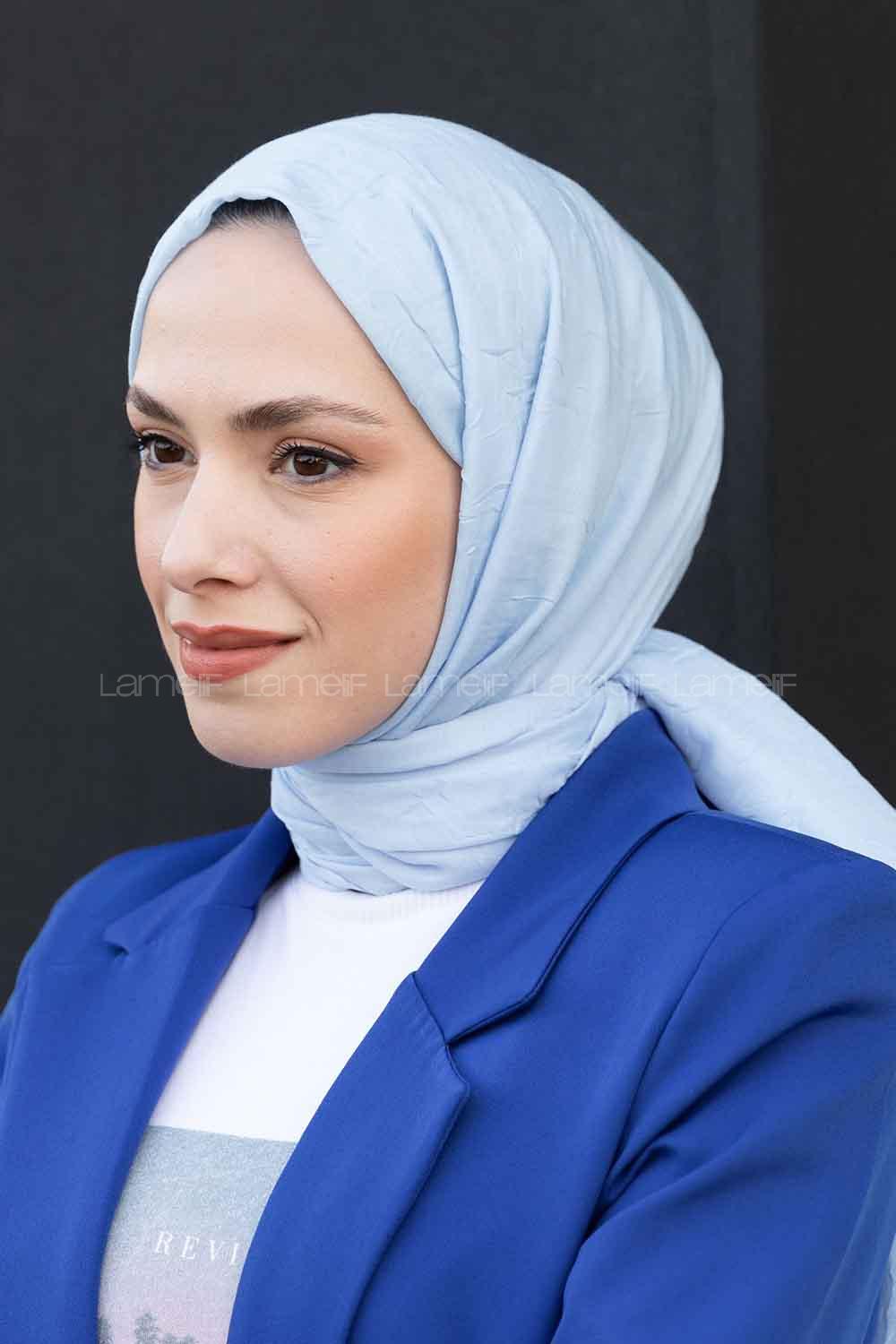 Lamelif Bambu Şal Bebe Mavisi