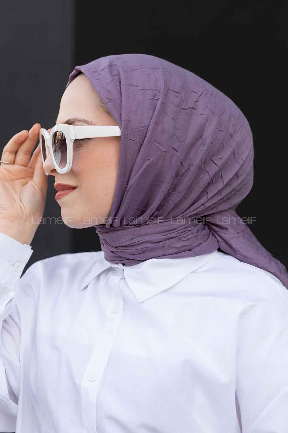 Lamelif Bambu Şal Leylak