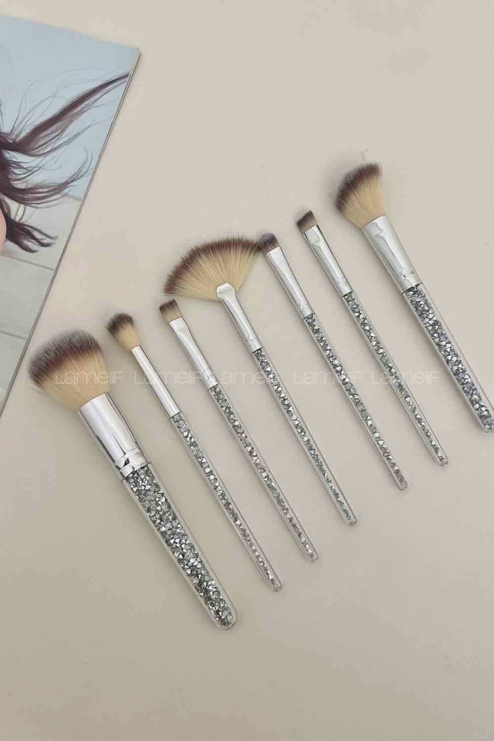 Lamelif Gold Beauty 7li Lüks Fırça Seti