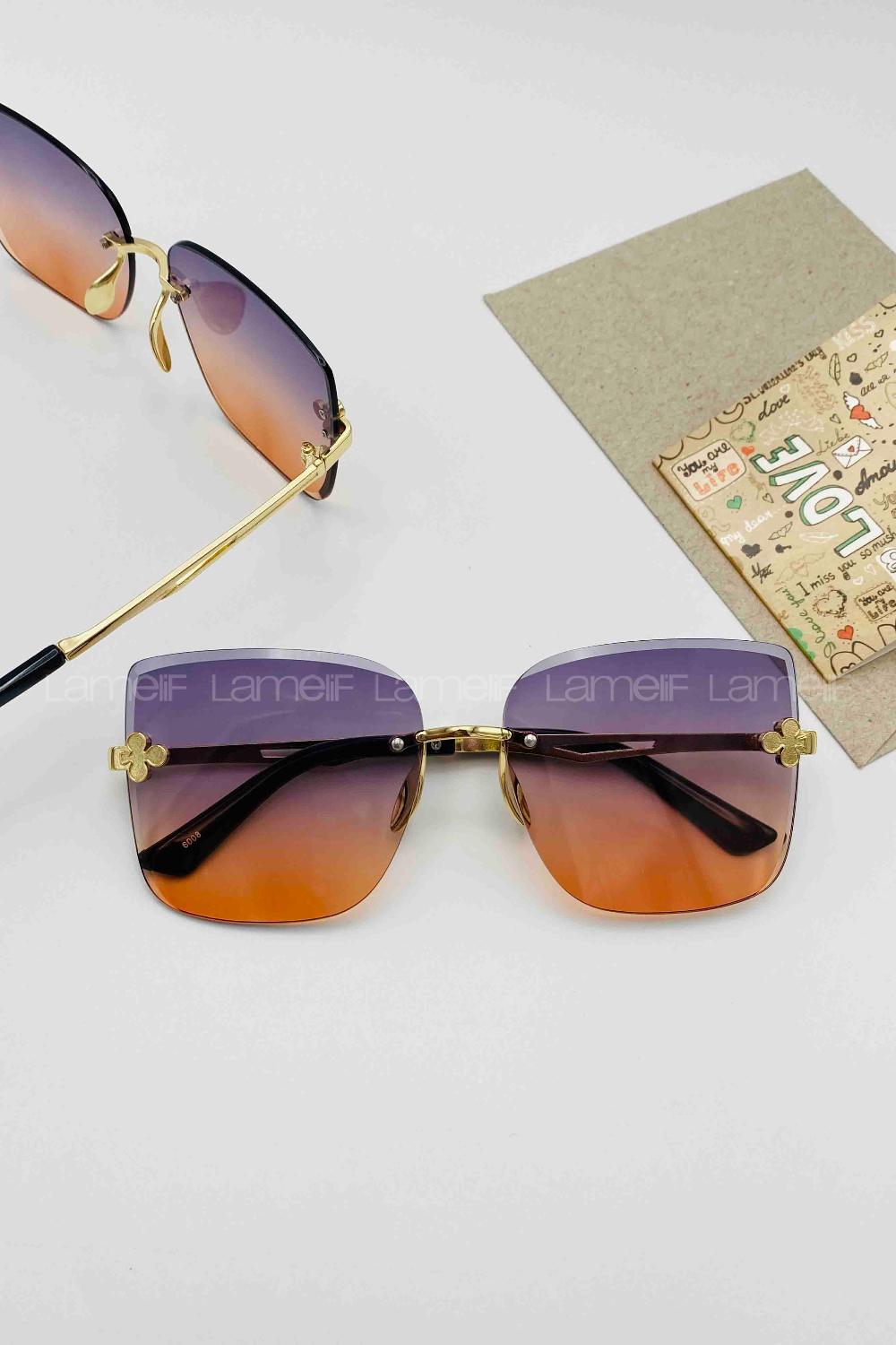 Lamelif Hyle Lacivert-Kahve Güneş Gözlüğü