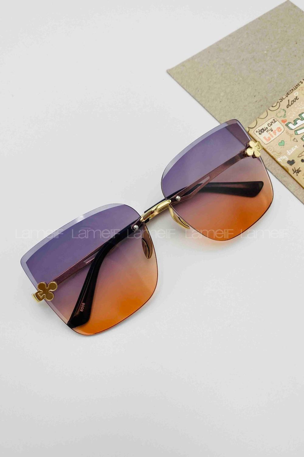 Lamelif Hyle Lacivert-Kahve Güneş Gözlüğü