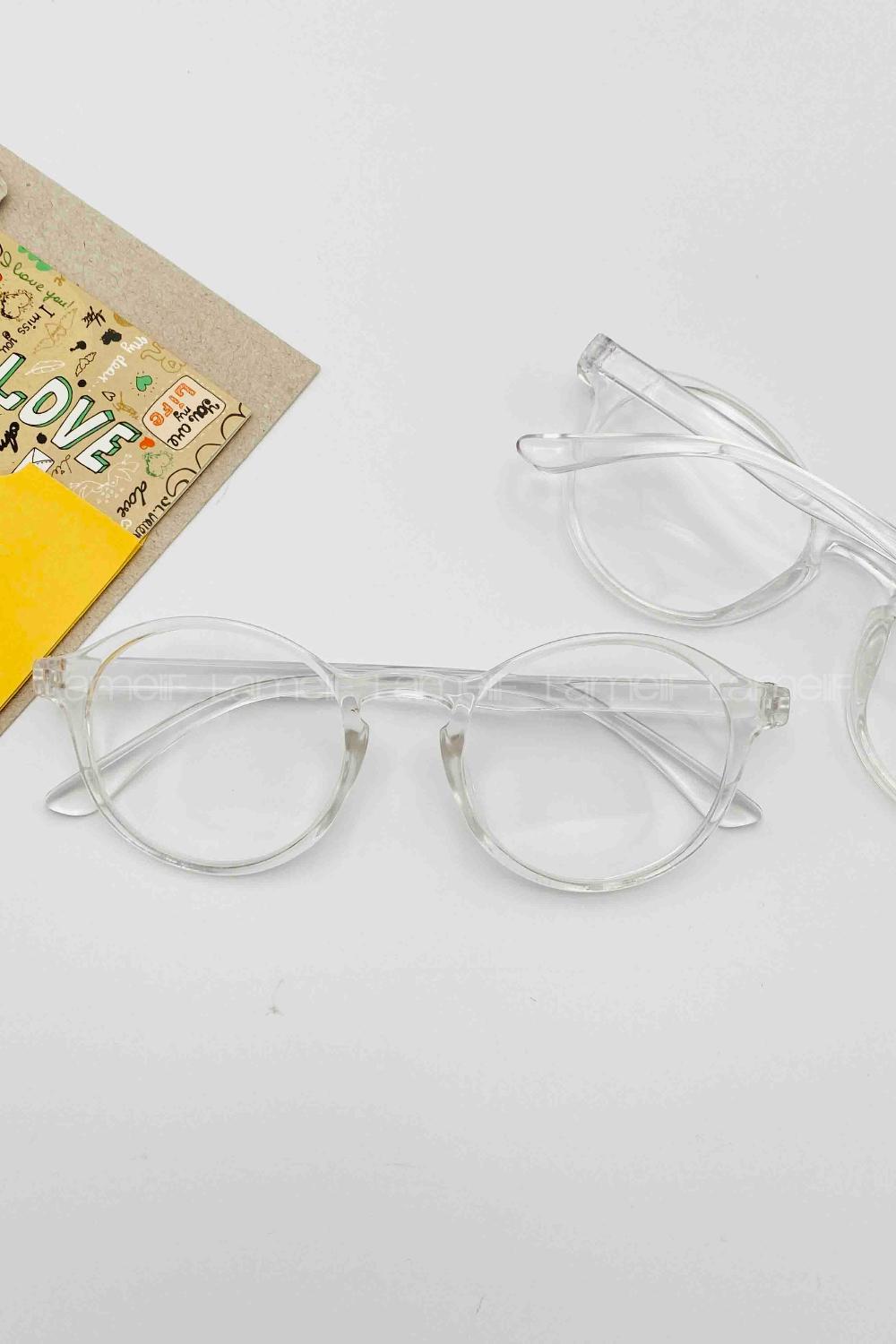 Lamelif Ayris -Şeffaf Çerçeve Şeffaf Cam- Güneş Gözlüğü