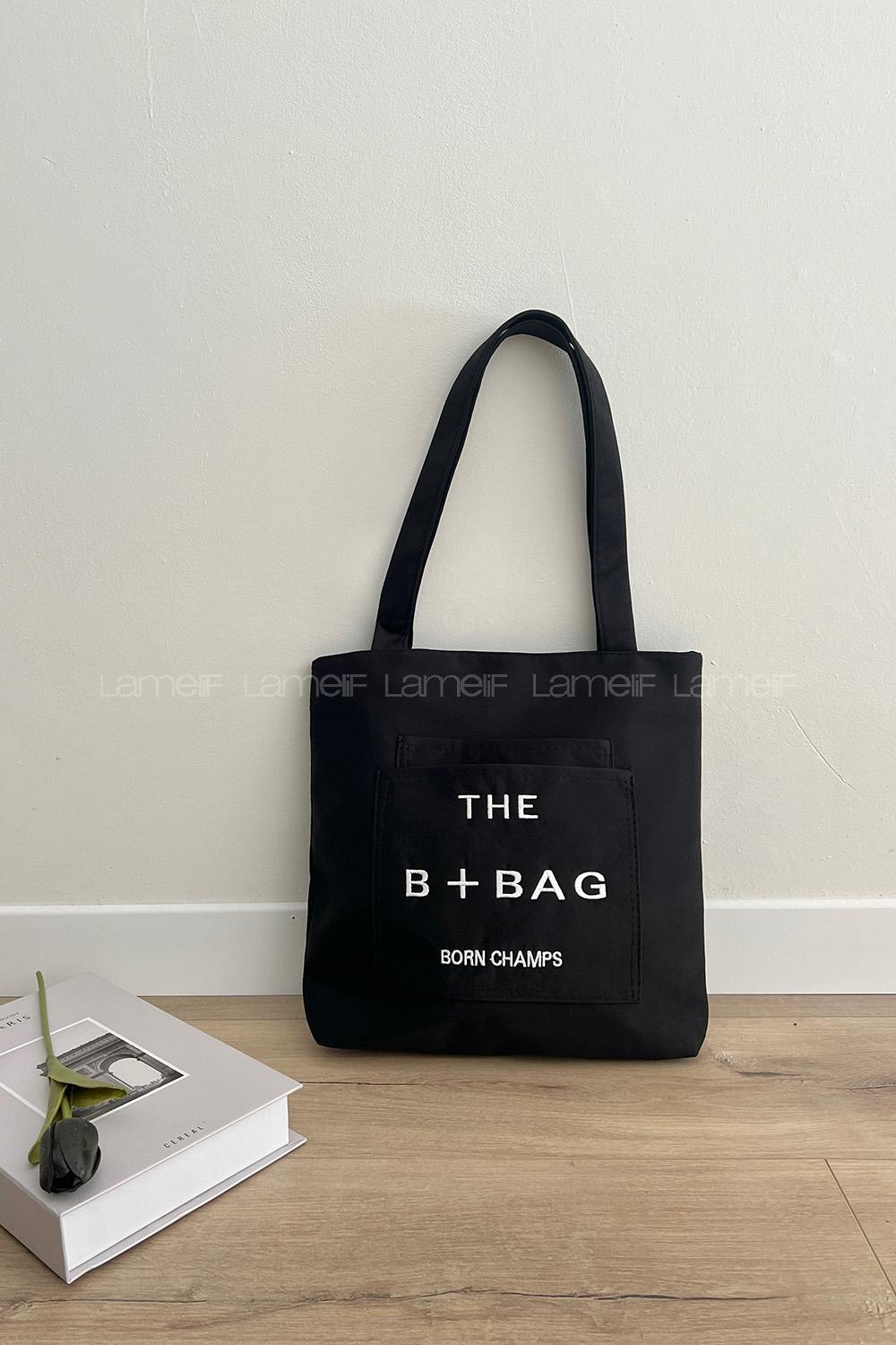 Black Without Accessories Rope Hand Bag Bag