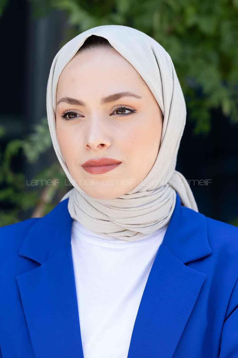 Lamelif Mio Caz Şal Açık Taş