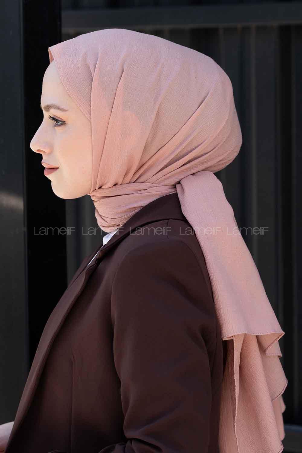 Lamelif Mio Caz Şal Pudra