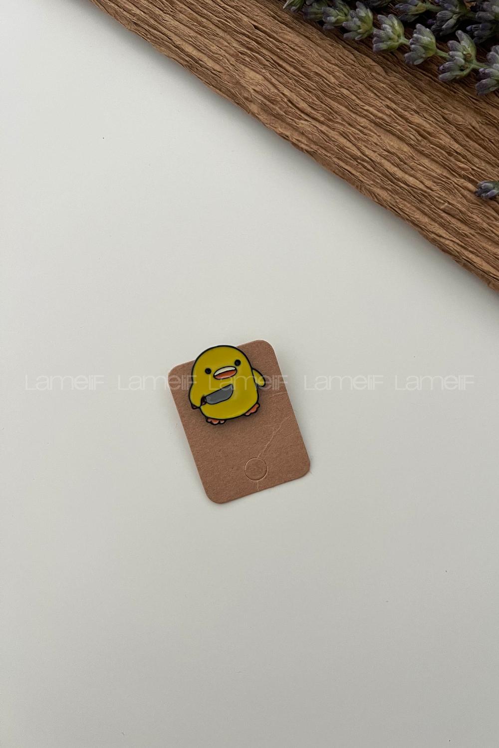 Lamelif Tehlikeli Civciv Demir Broş