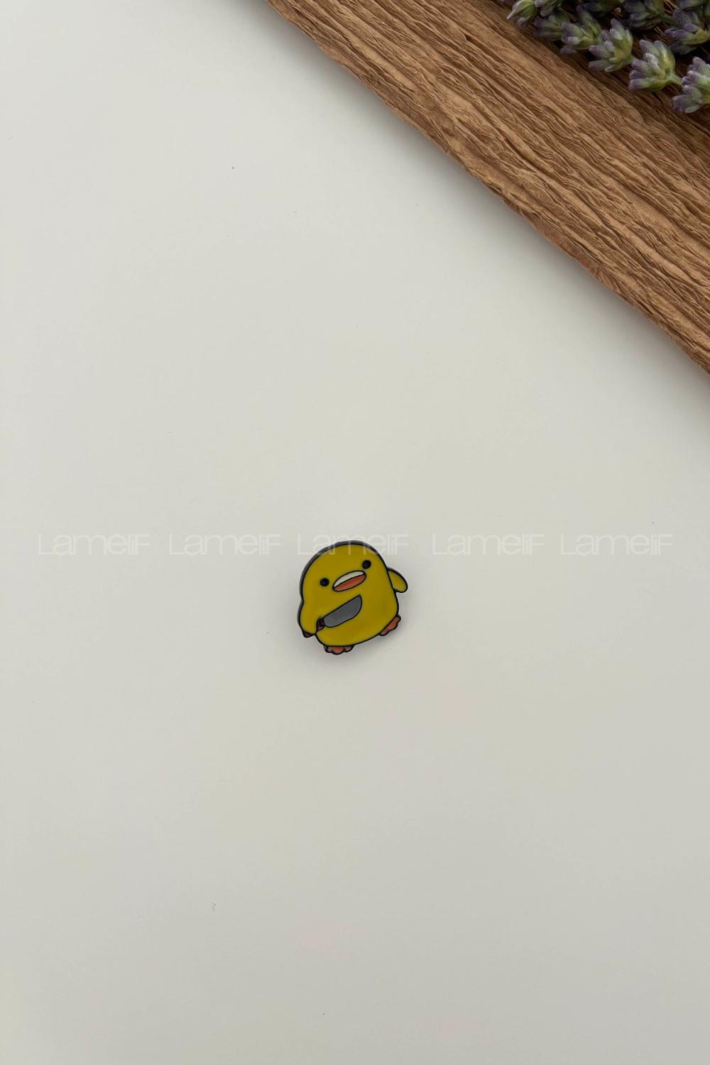 Lamelif Tehlikeli Civciv Demir Broş