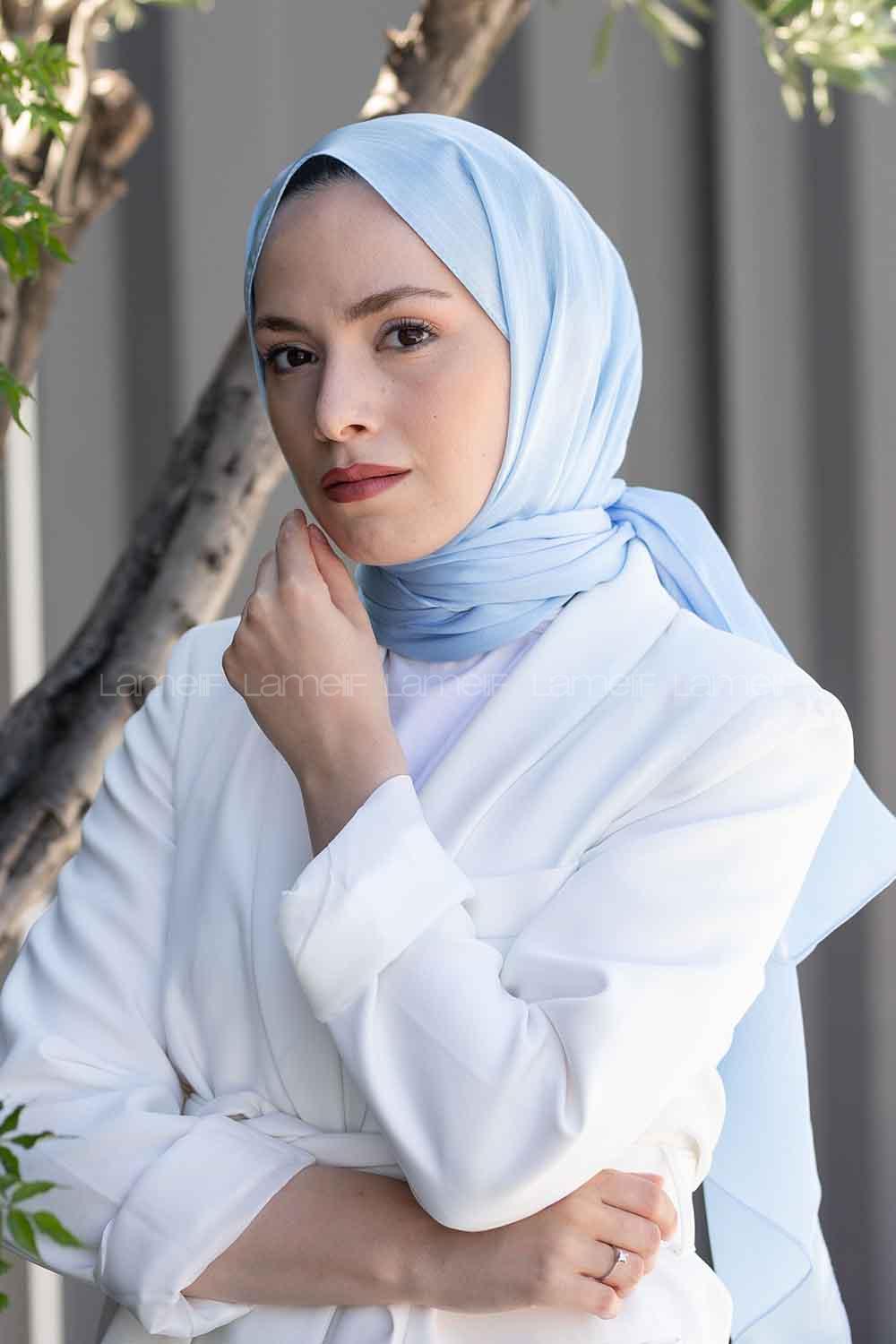 Lamelif Janjan Şal Bebe Mavisi