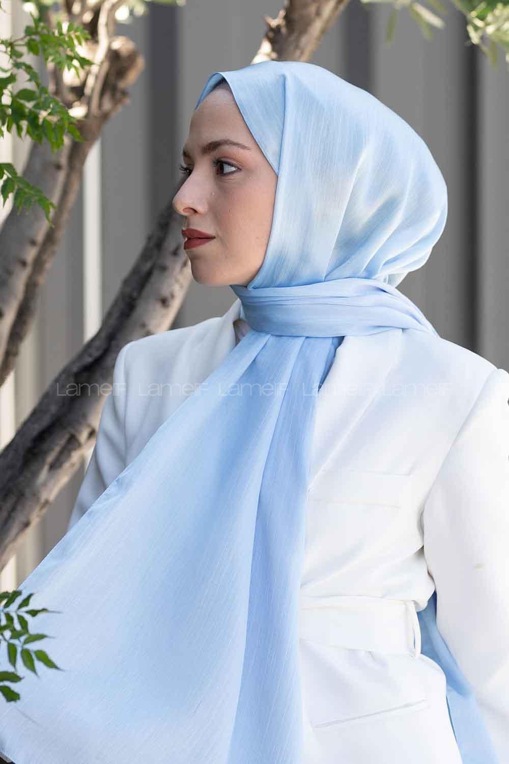 Lamelif Janjan Şal Bebe Mavisi