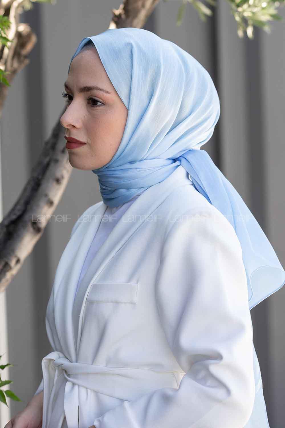 Lamelif Janjan Şal Bebe Mavisi