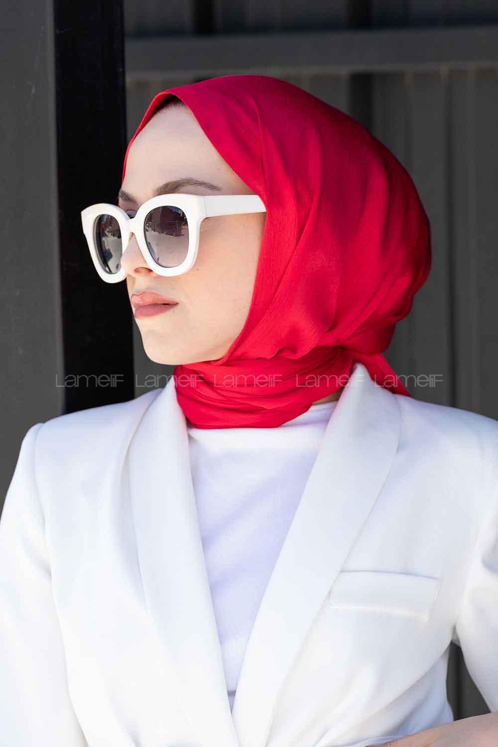 Lamelif Janjan Şal Fuşya