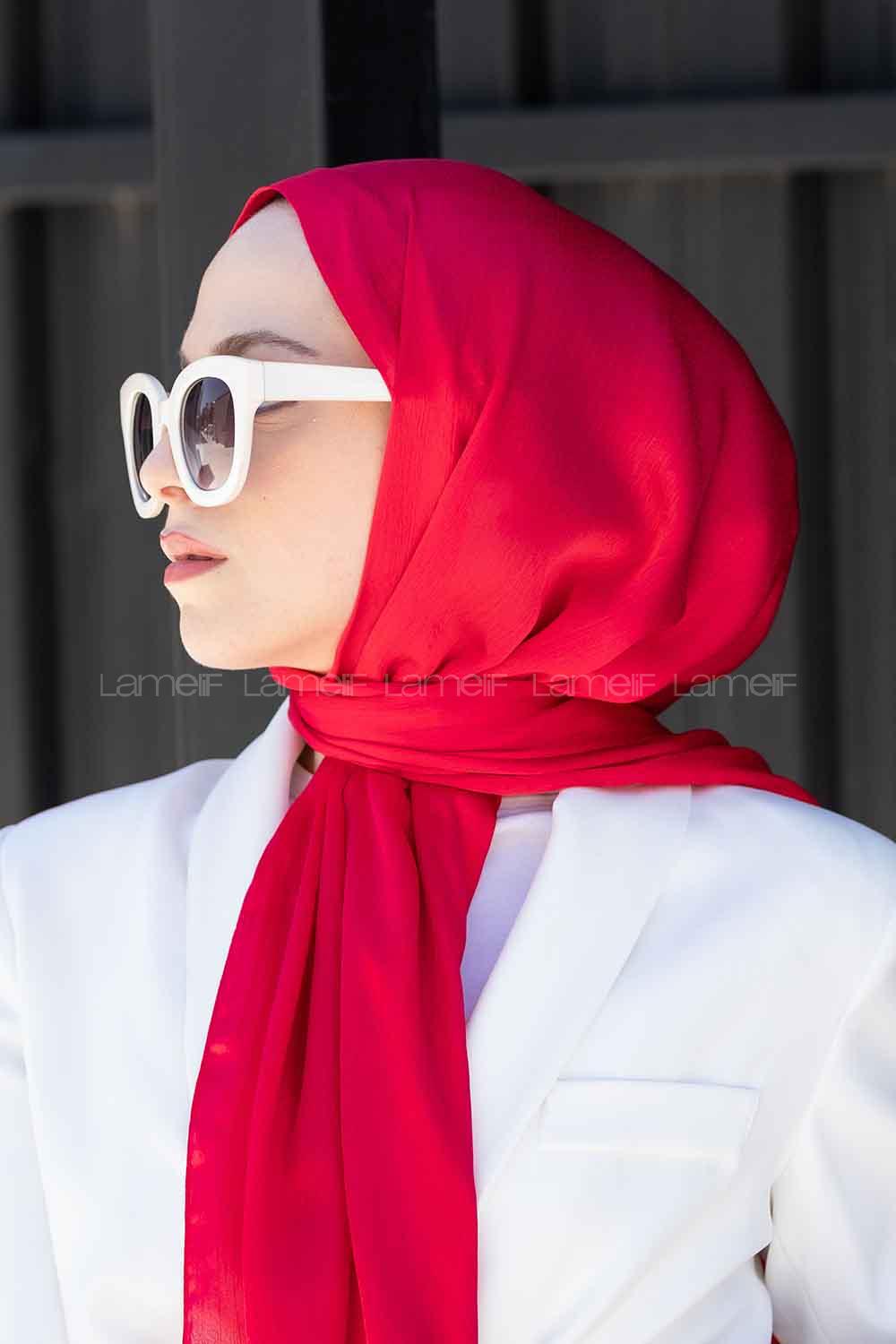 Lamelif Janjan Şal Fuşya