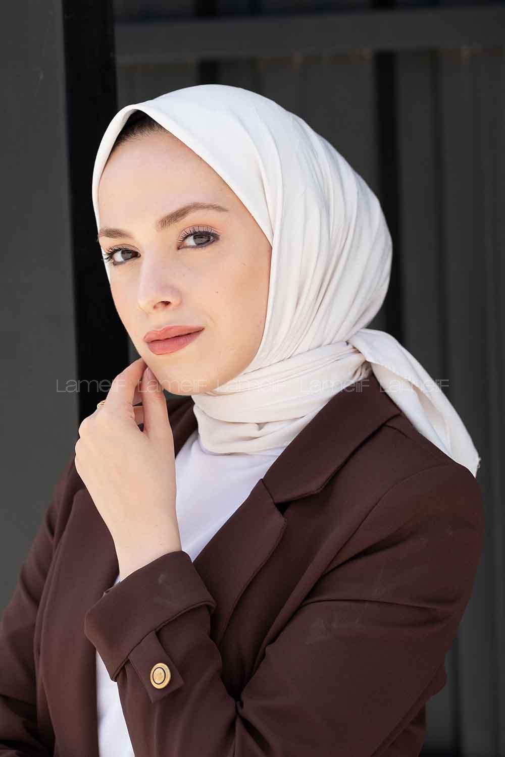 Lamelif Bambu Eşarp Kemik