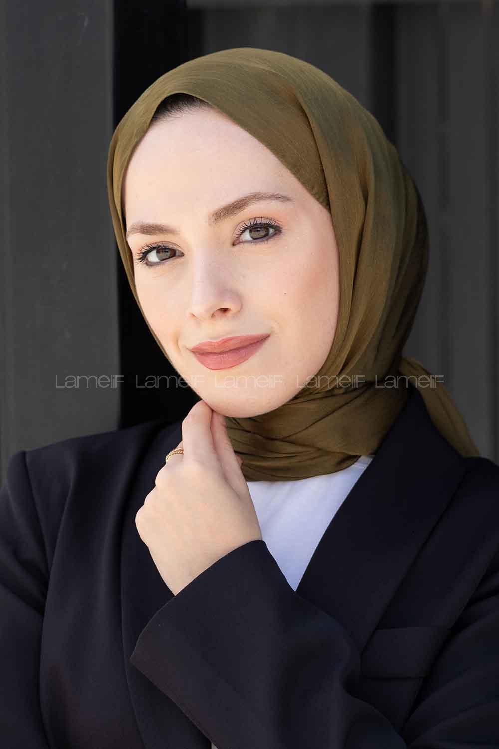 Lamelif Janjan Şal Haki