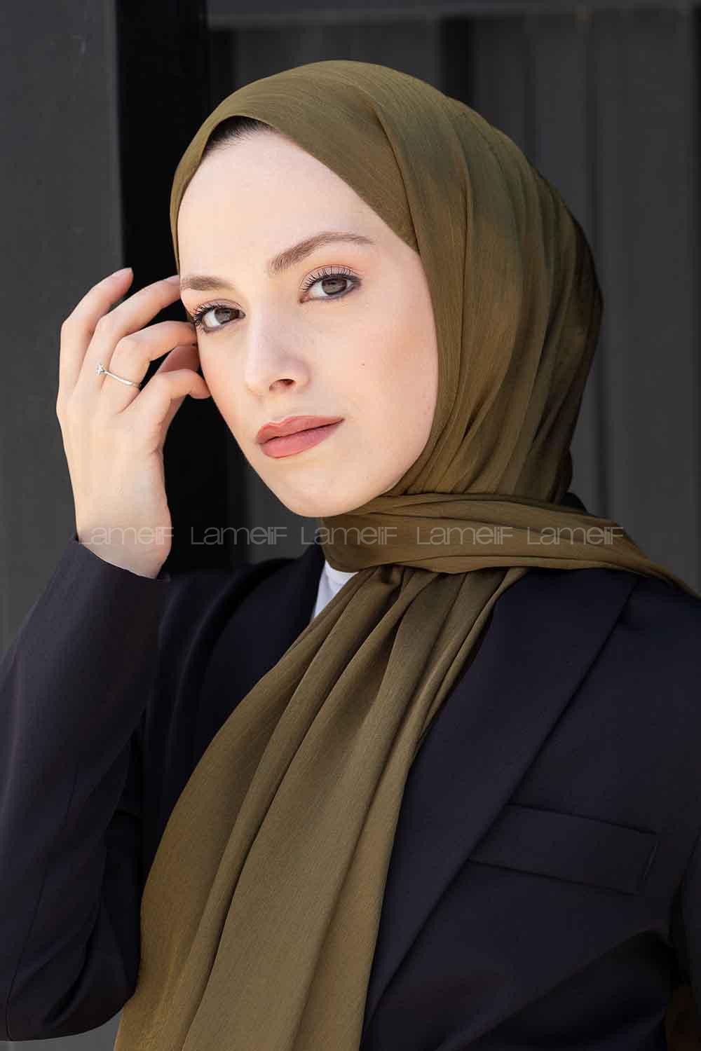 Lamelif Janjan Şal Haki