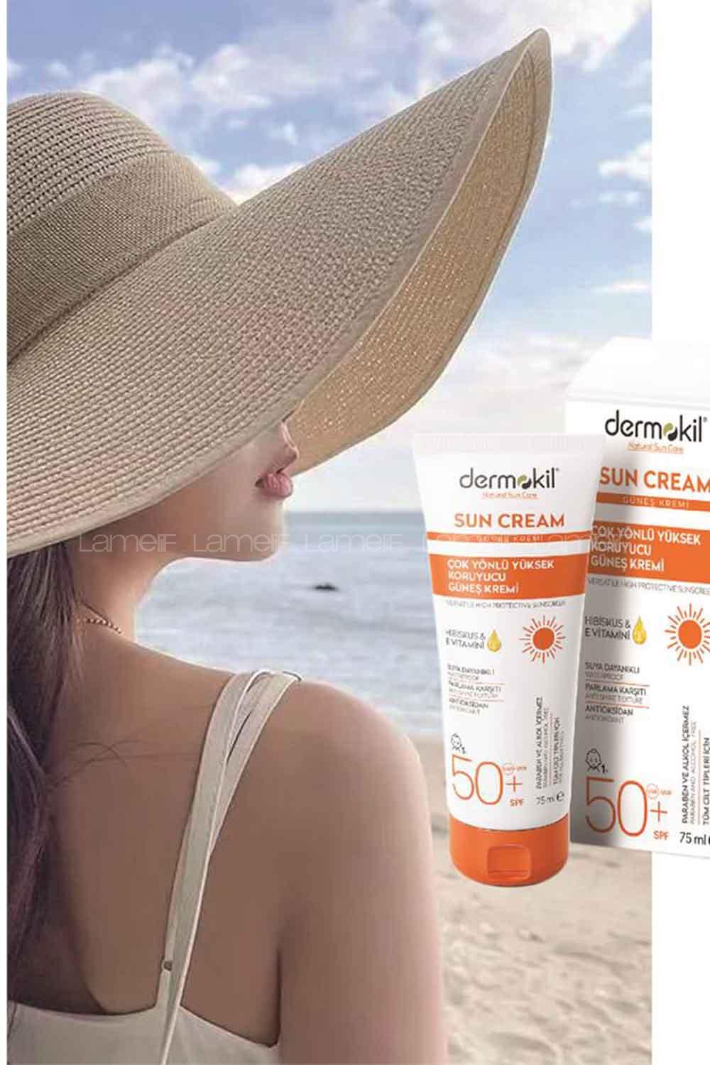 Lamelif Dermokil Güneş Kremi 50+SPF