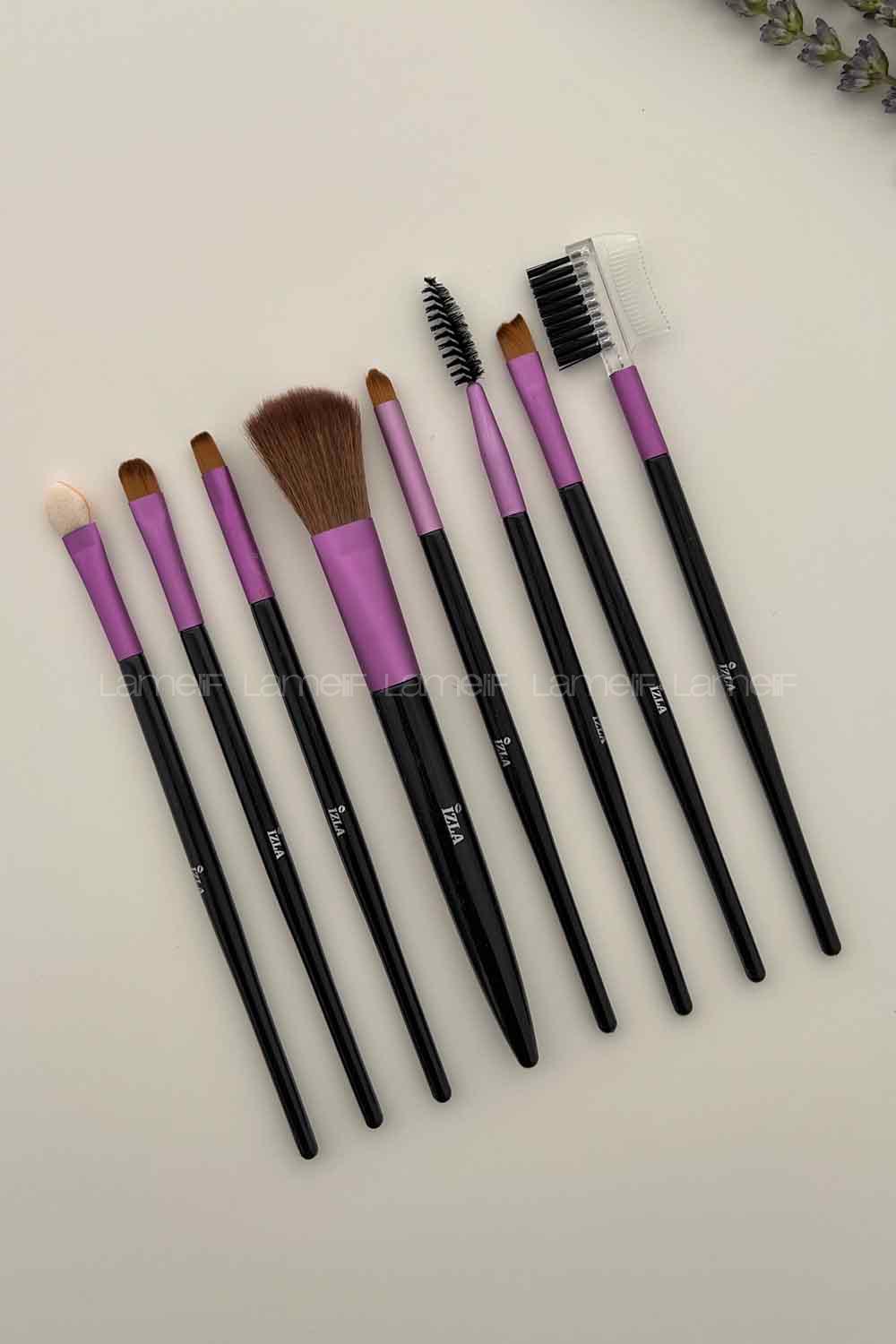Lamelif İzla 8li Makyaj Fırçası Seti