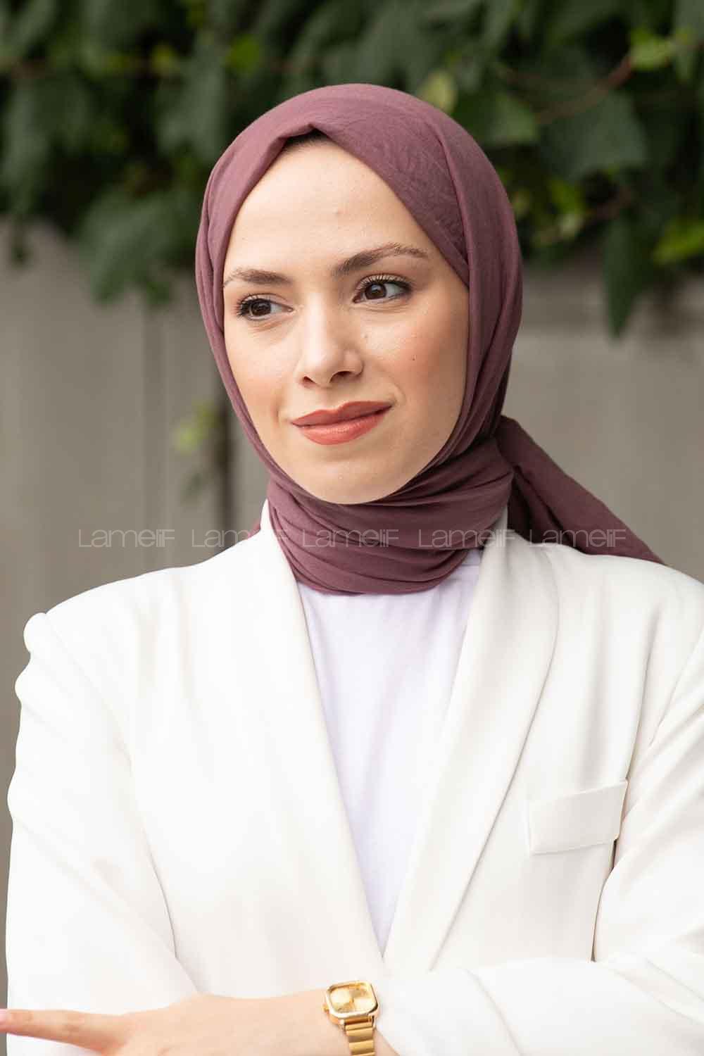 Syringa Cotton Fabric Viscose Fabric Straight Shawl