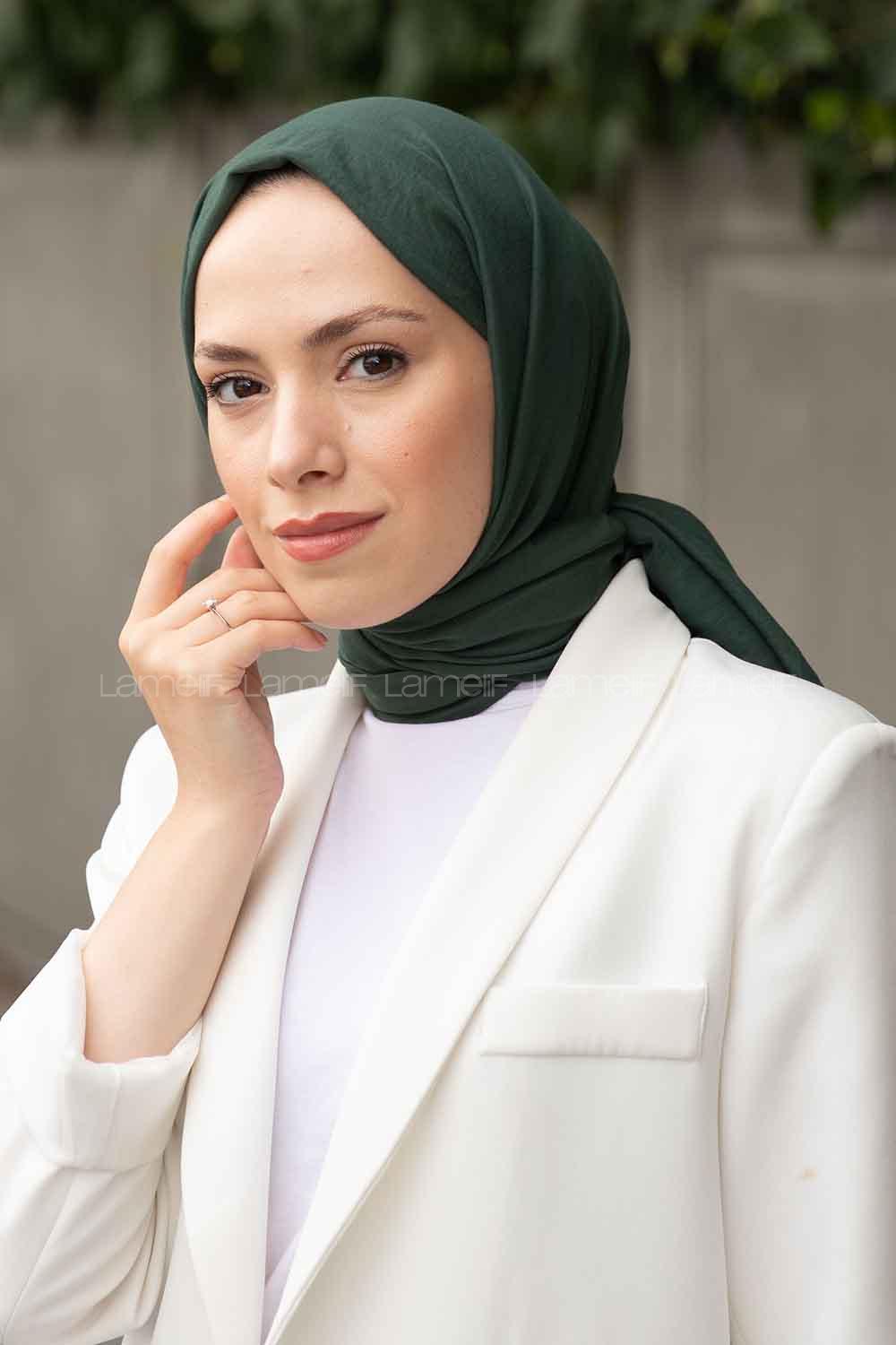 Leave Of Daphne Cotton Fabric Viscose Fabric Straight Shawl