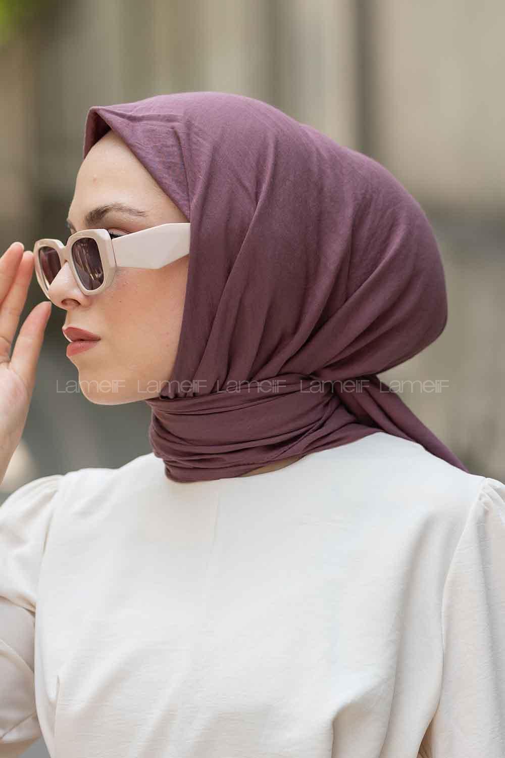 Syringa Cotton Fabric Straight Scarf