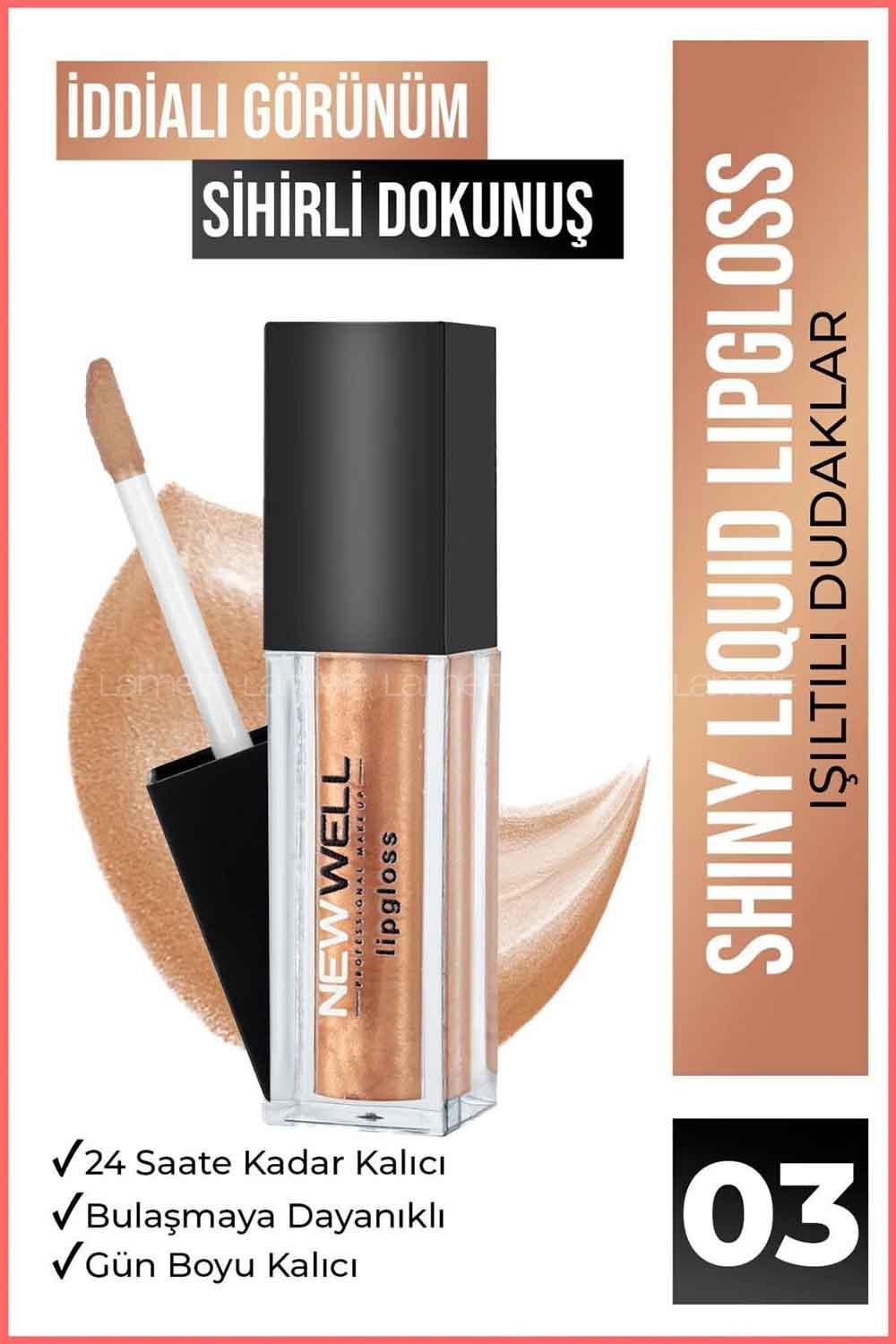 Lamelif NewWell Likit Mat Lipgloss 03