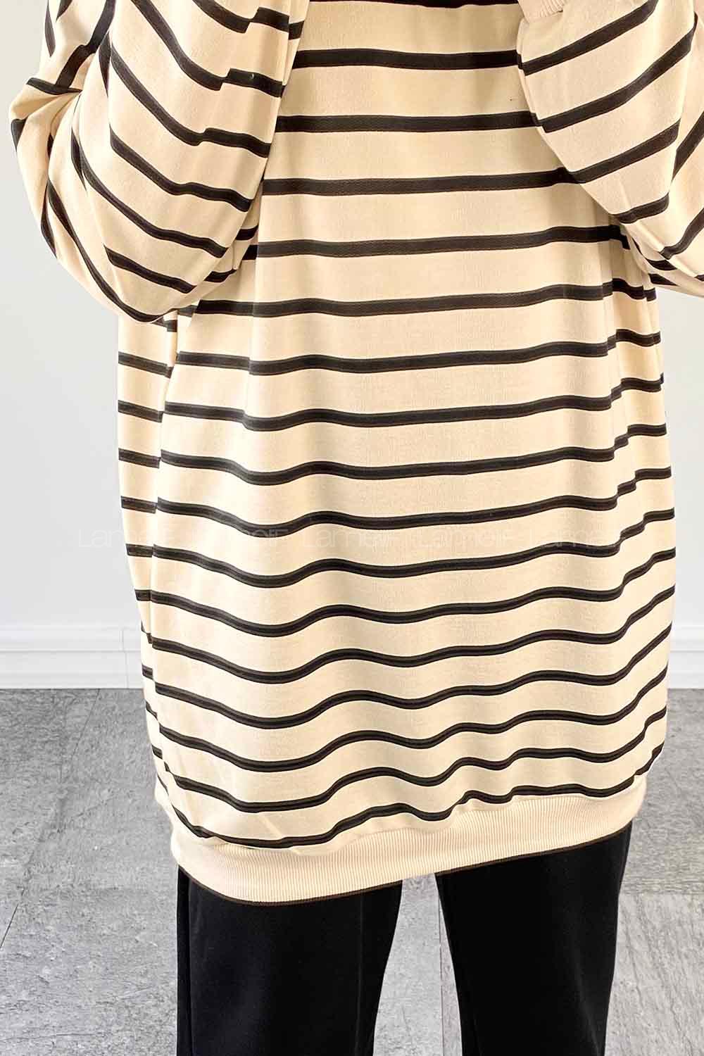 Black Crew Neck Long Arm Without Accessories Combed Fabric Elastic Trousers Suit