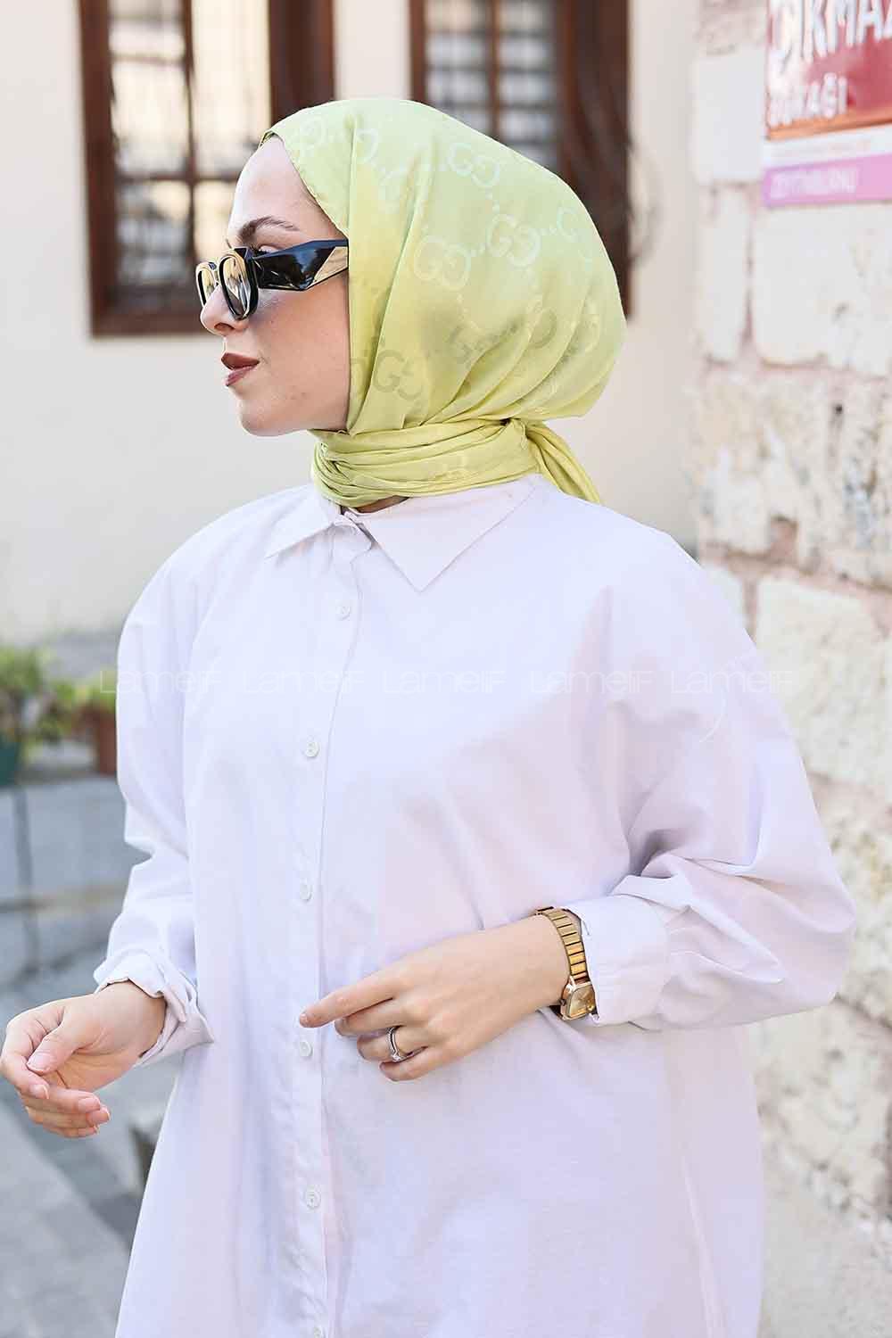 Water Green Cotton Fabric Viscose Fabric Printed Shawl