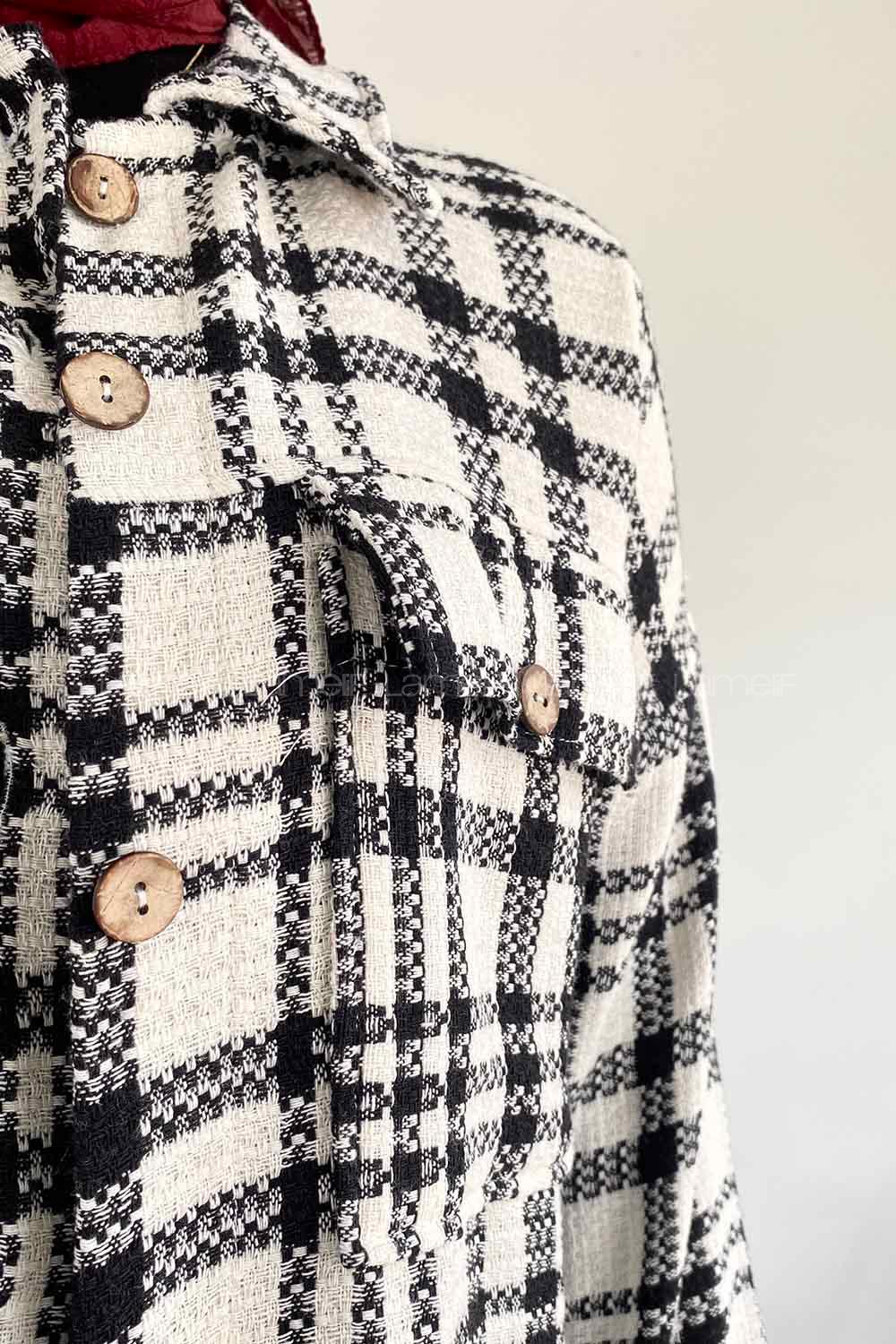 Very Colorful-5 Shirt Collar Long Arm Cotton Fabric Shirt