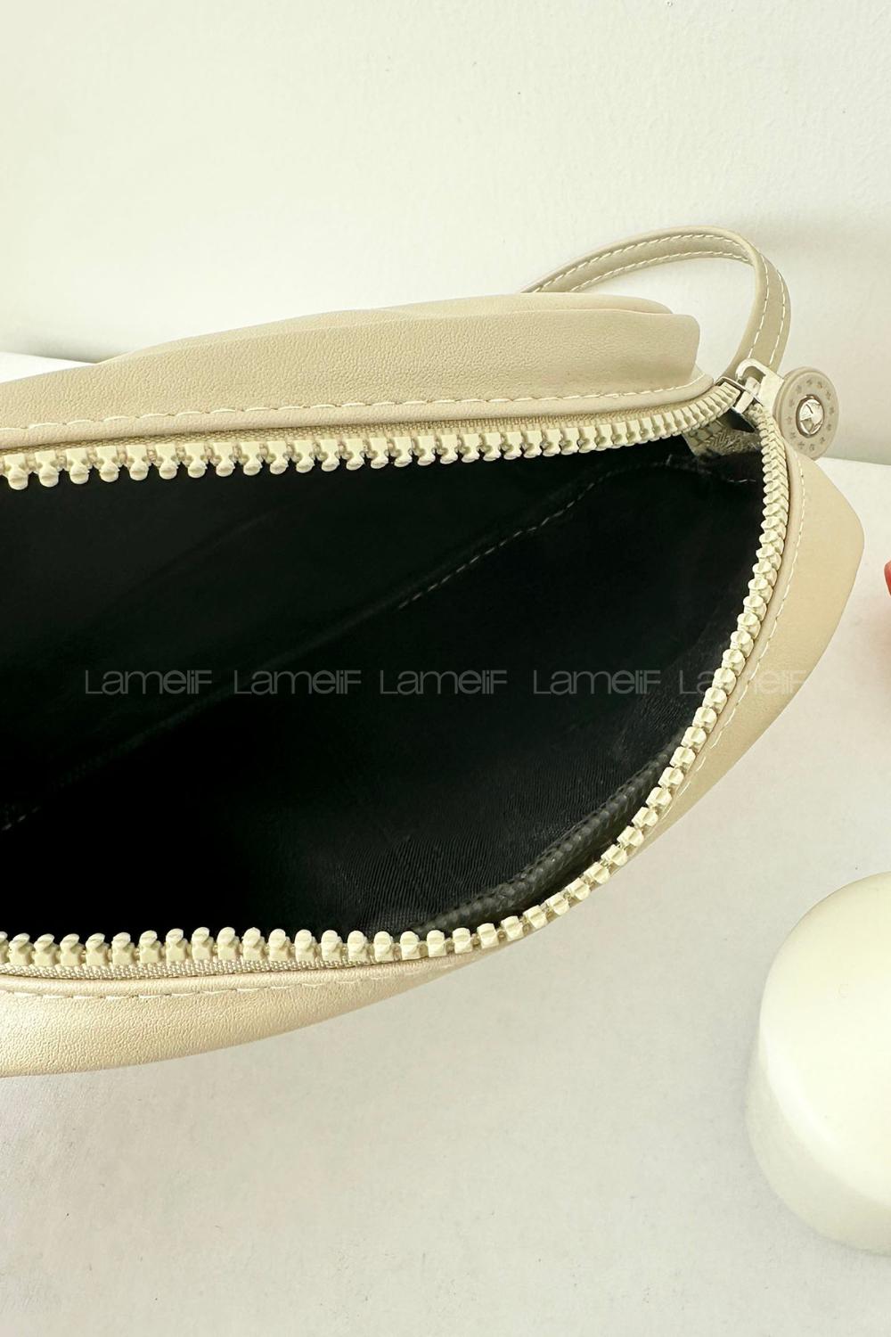 Lamelif Mini Urban Çapraz Askılı Çanta Vizonrengi